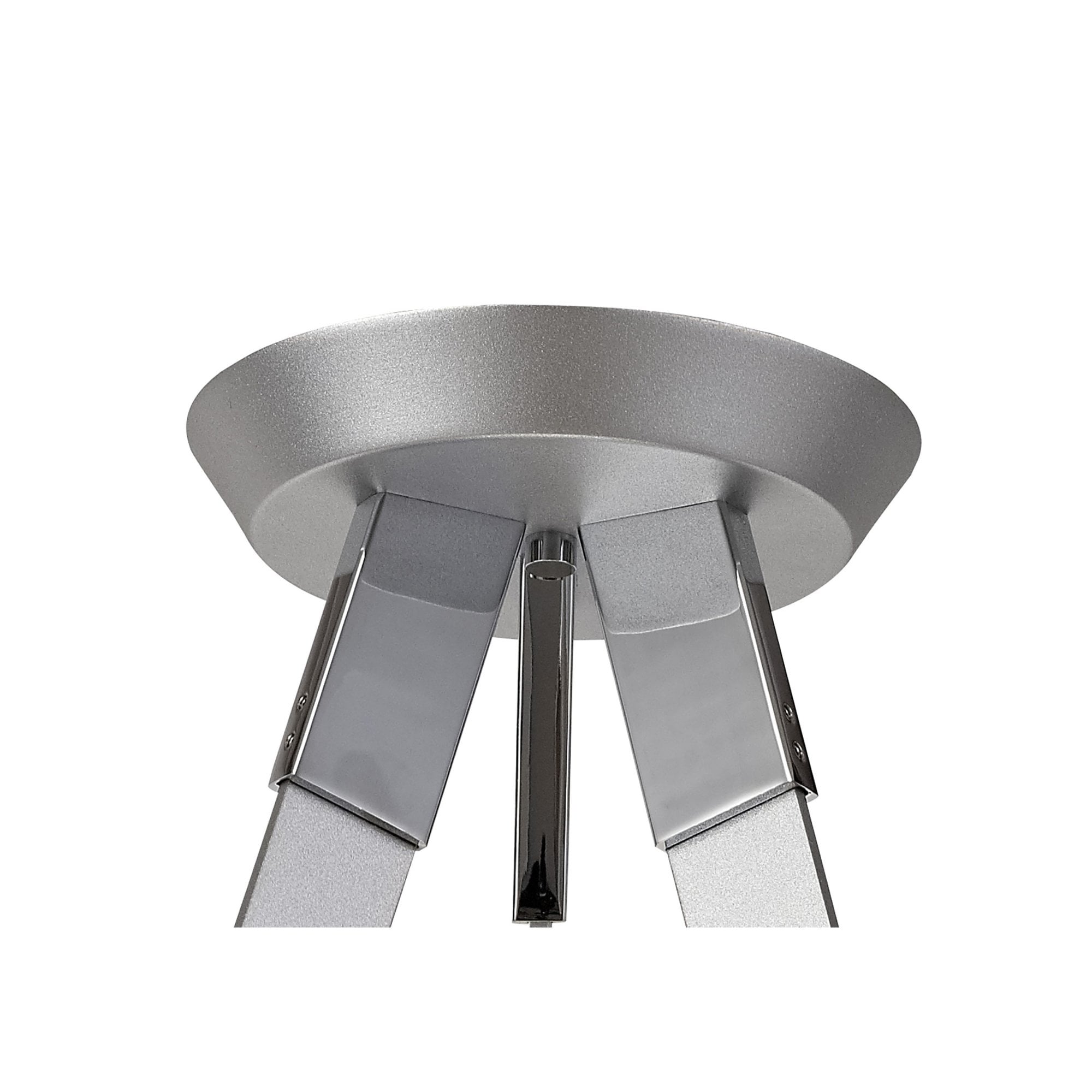 Fabula Sylvan 3 Light LED Semi-Flush Light - Silver & Polished Chrome