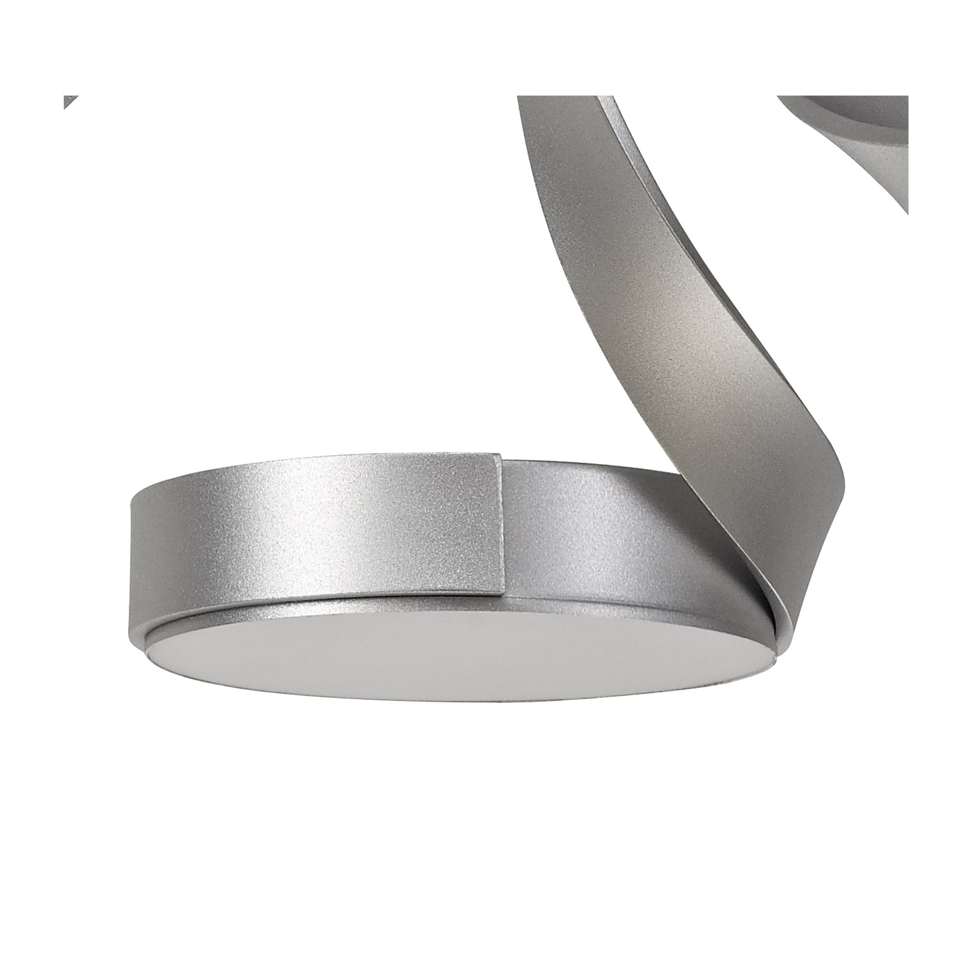 Fabula Sylvan 3 Light LED Semi-Flush Light - Silver & Polished Chrome