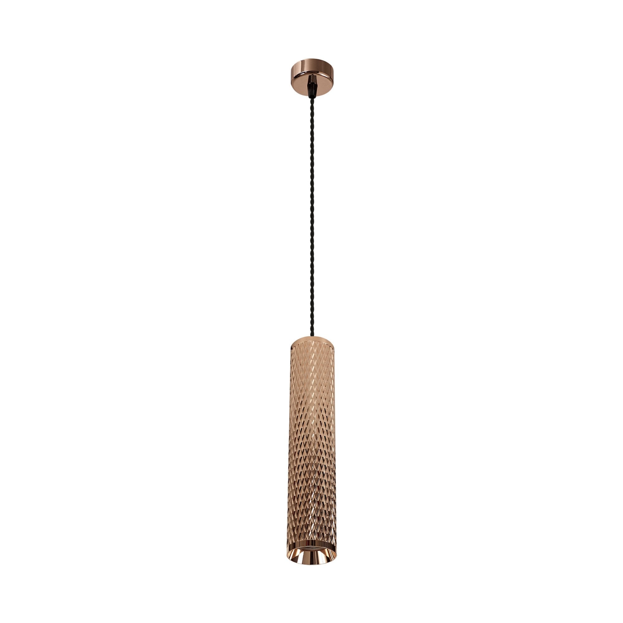 Fabula Summerfield Single 30cm Pendant - Rose Gold