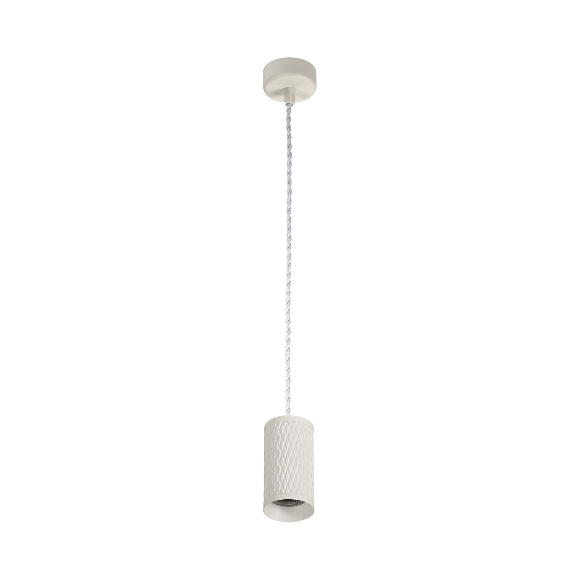 Fabula Summerfield Single 11cm Pendant - Sand White