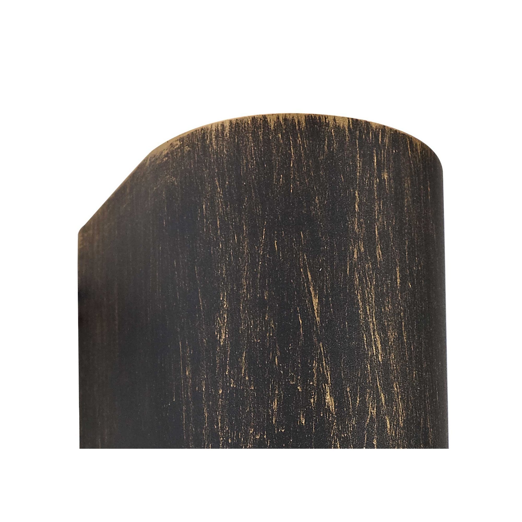 Fabula Summit Curved Up/Down Wall Lamp - Black Gold - IP54