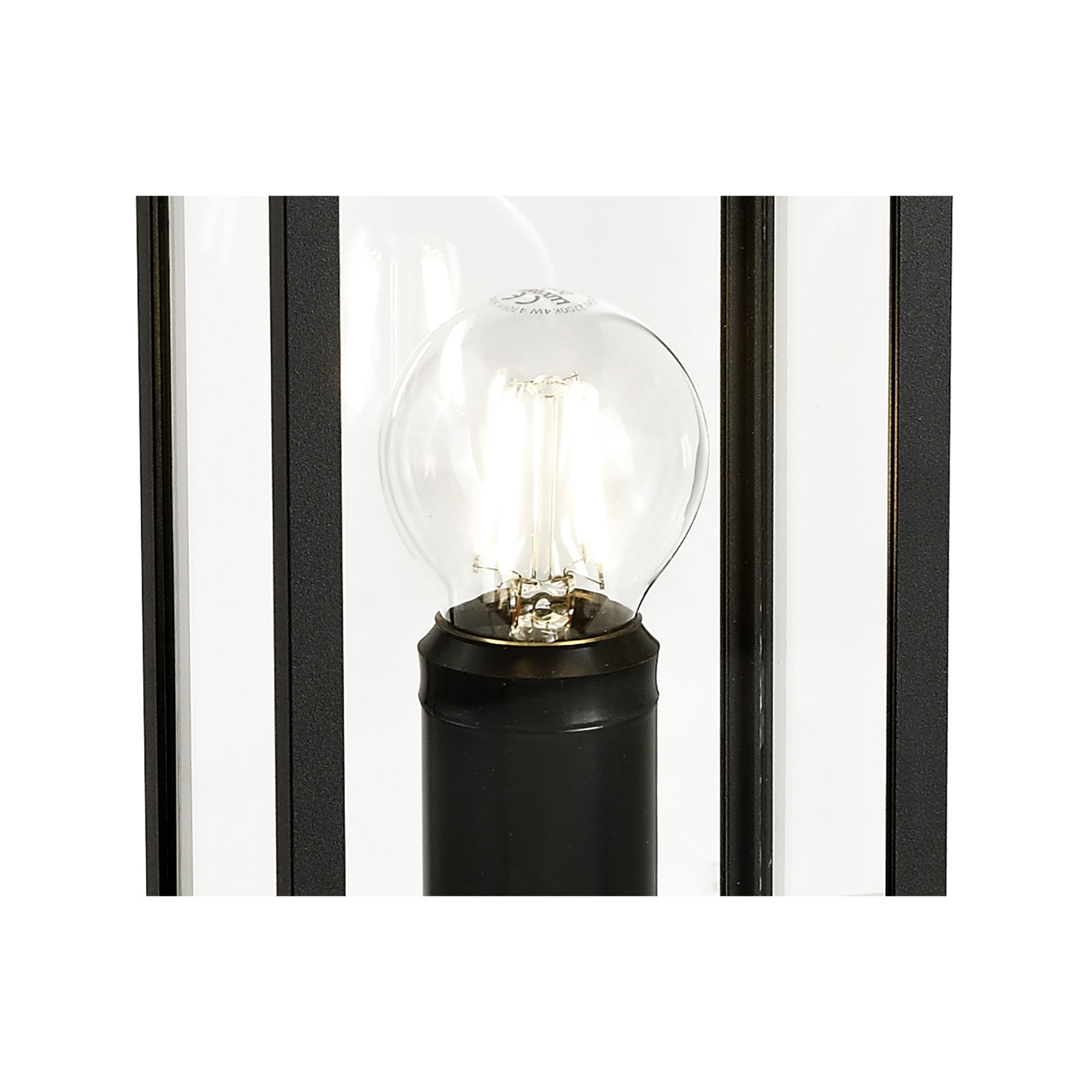 Fabula Honeycroft Short Post - Graphite Black - IP54