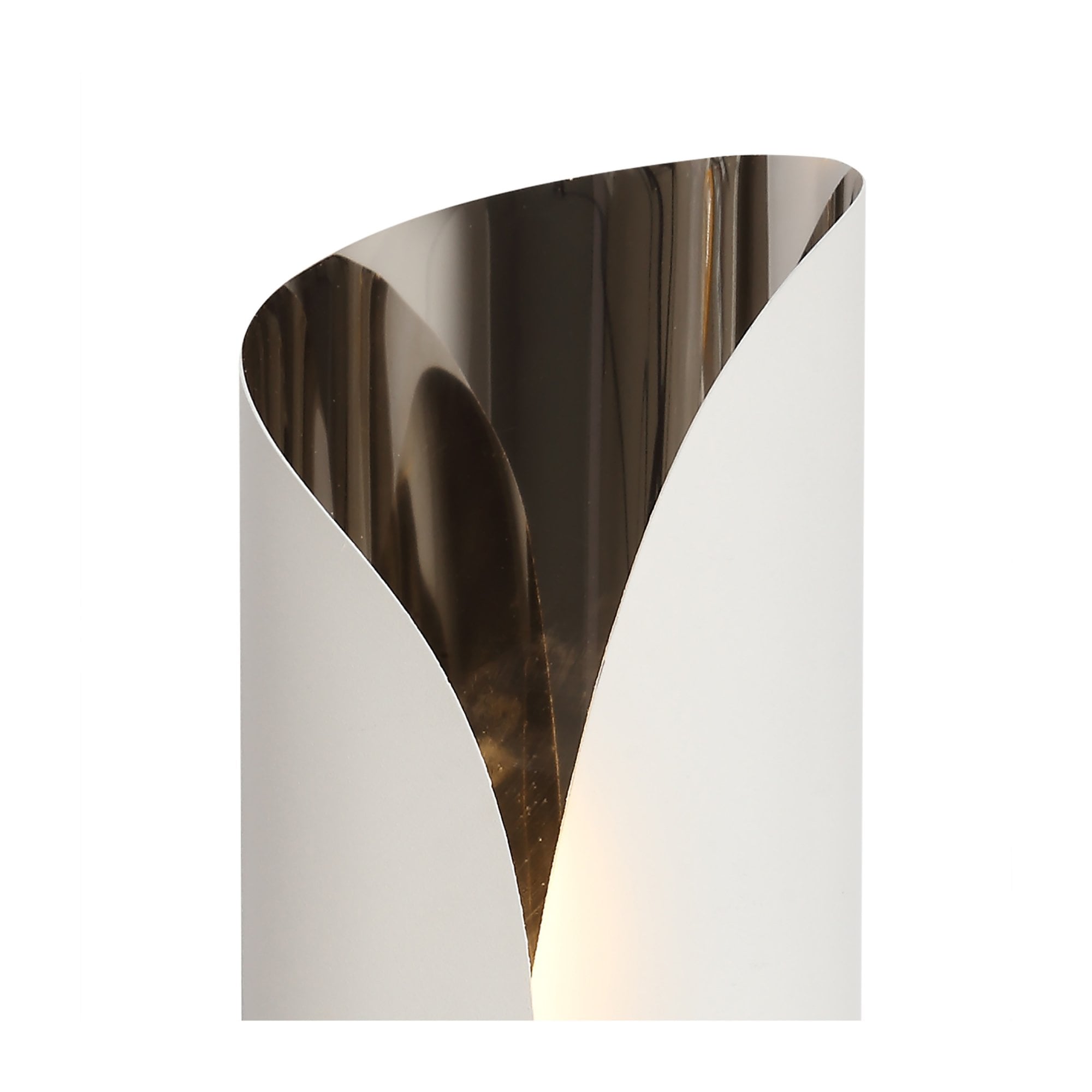 Fabula Monkhams LED Wall Lamp - Sand White & Polished Chrome