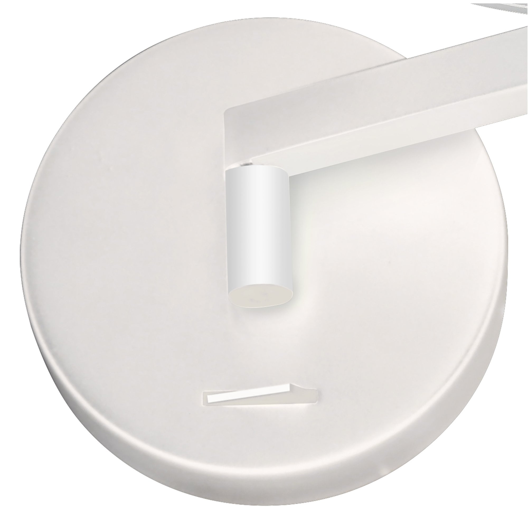 Fabula Hollybush Adjustable LED Swing Arm Wall Lamp/Reader Light - Sand White