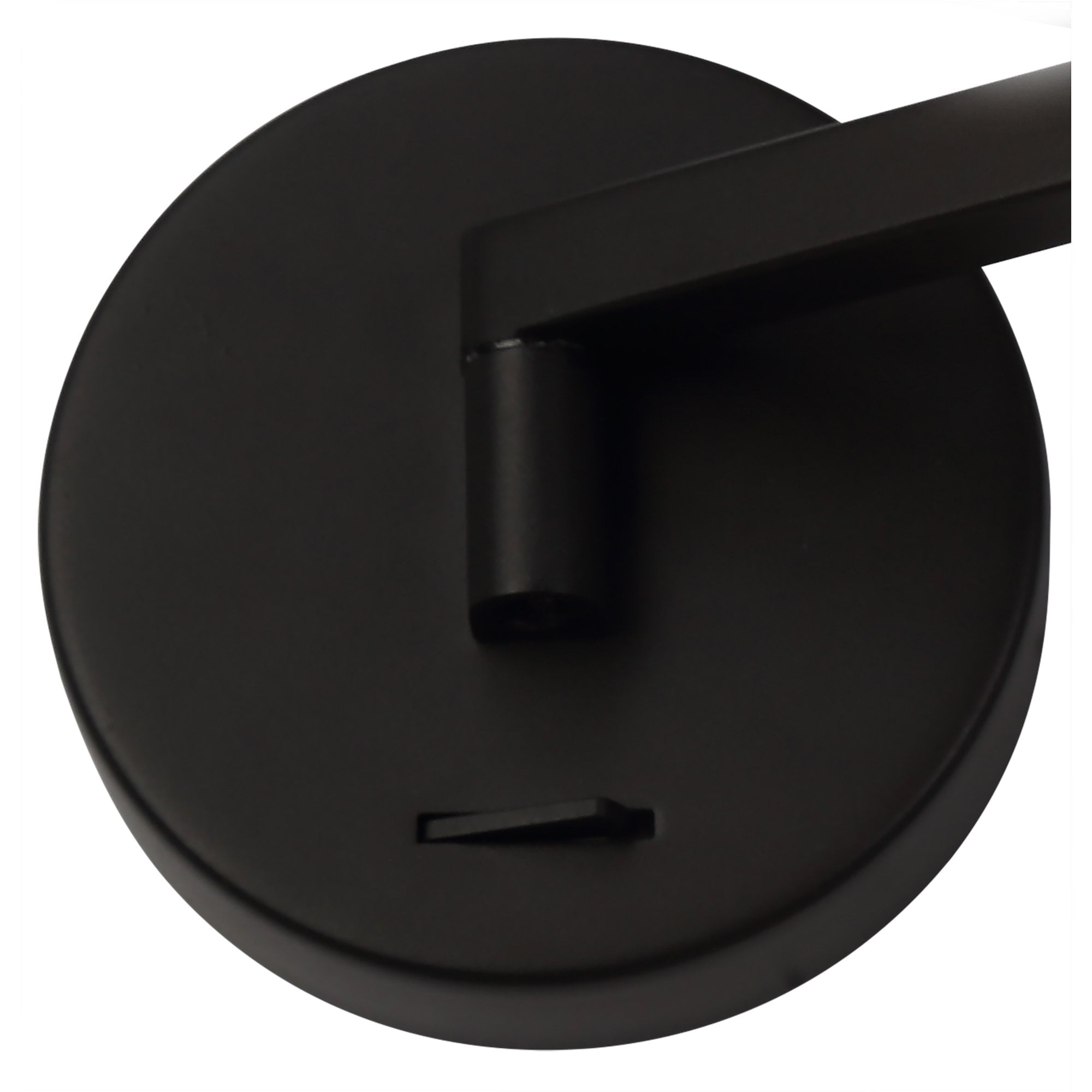 Fabula Hollybush Adjustable LED Swing Arm Wall Lamp/Reader Light - Sand Black