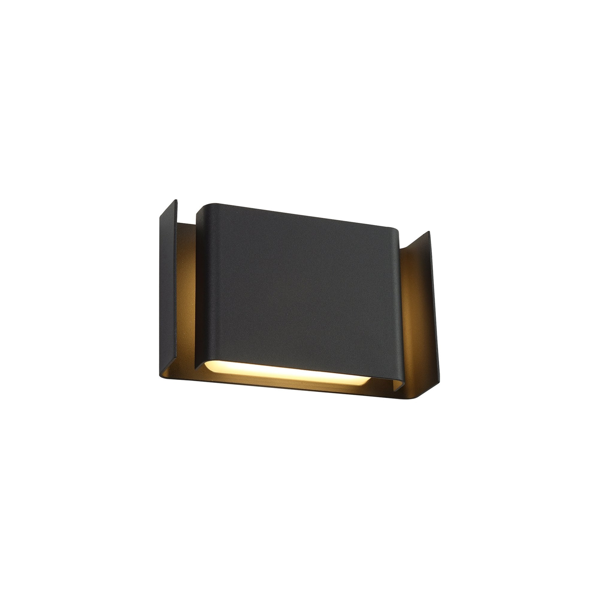 Fabula Seymour 2 Light LED Wall Lamp - Anthracite - IP54