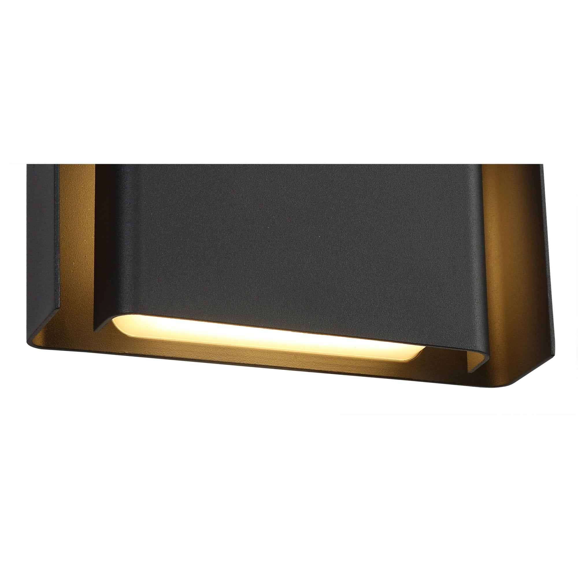 Fabula Seymour 2 Light LED Wall Lamp - Anthracite - IP54