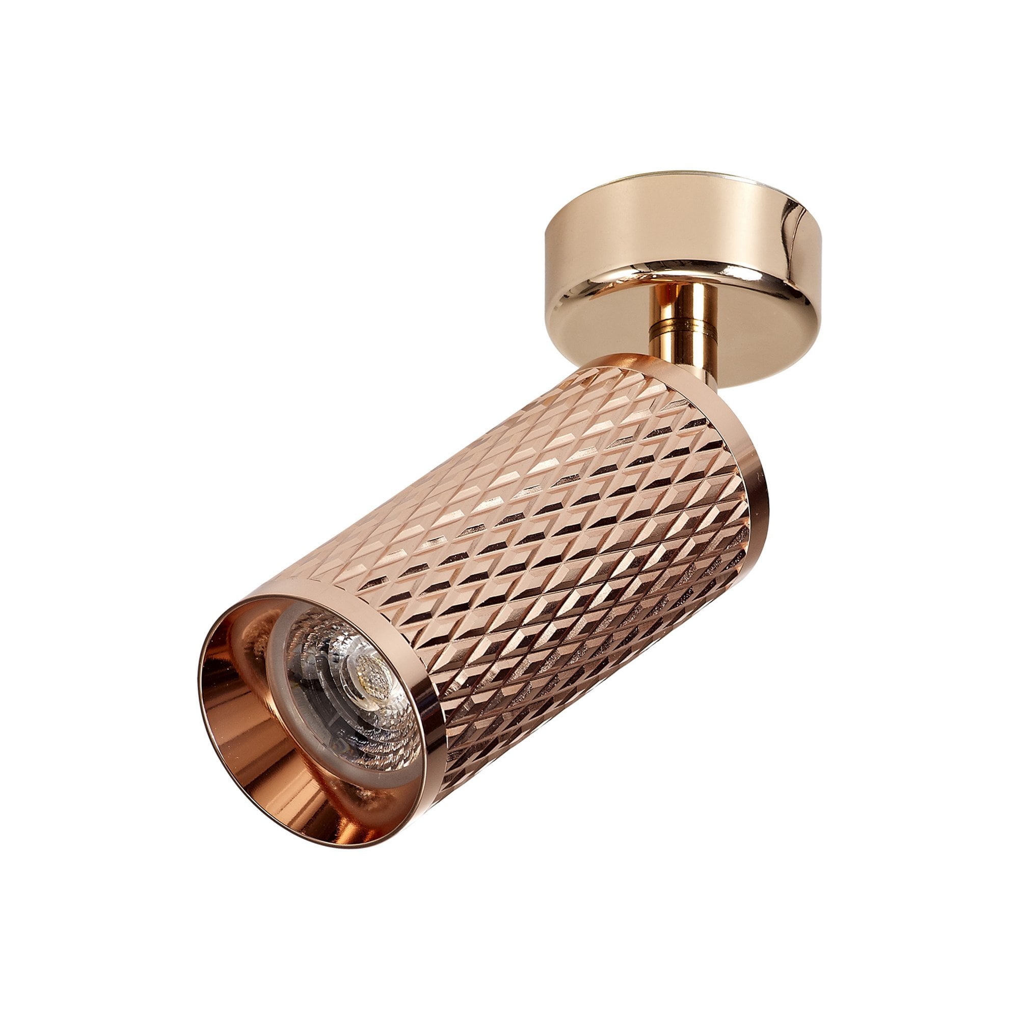 Fabula Summerfield Single Adjustable Spot Light - Rose Gold