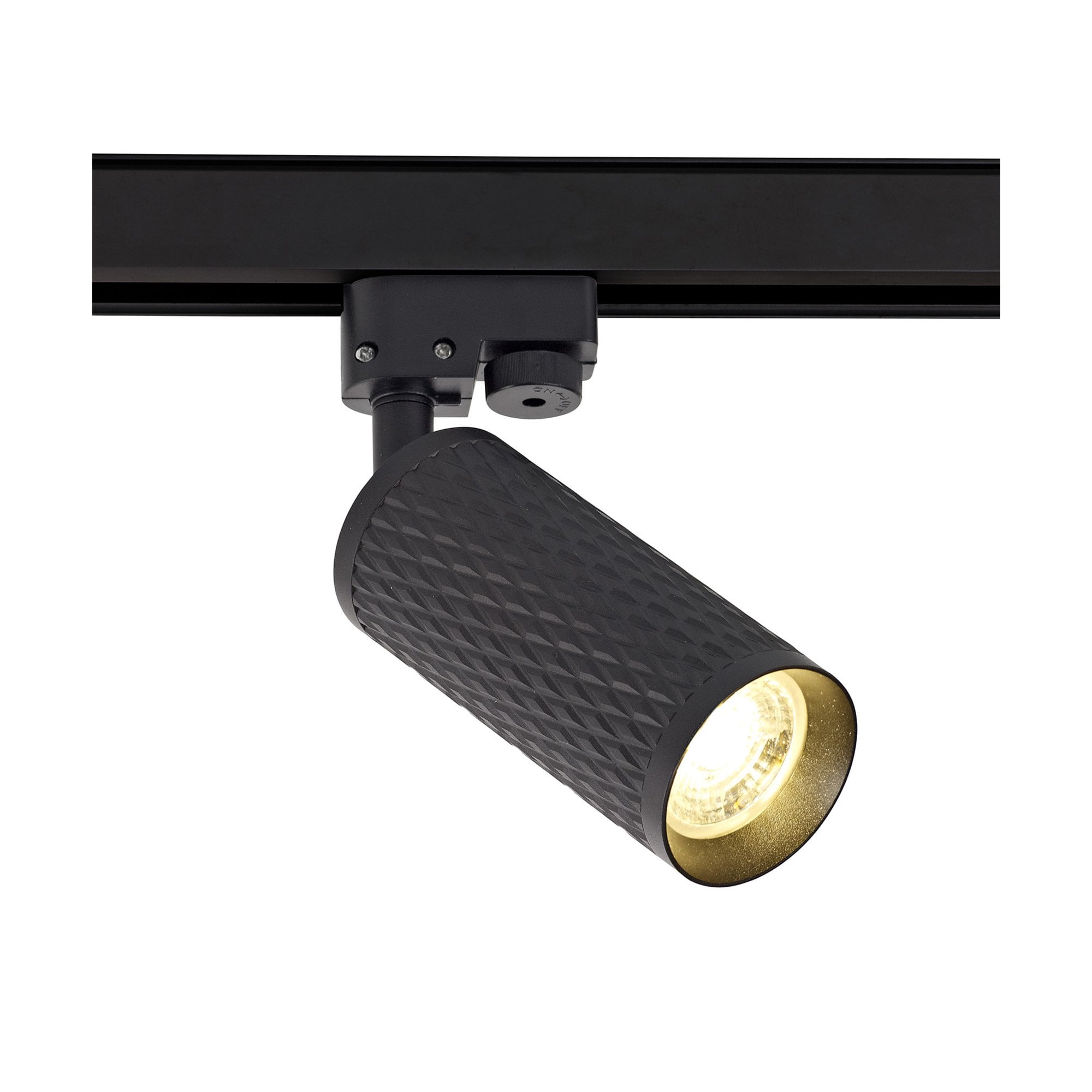 Fabula Summerfield Single Adjustable Track Spot Light - Sand Black