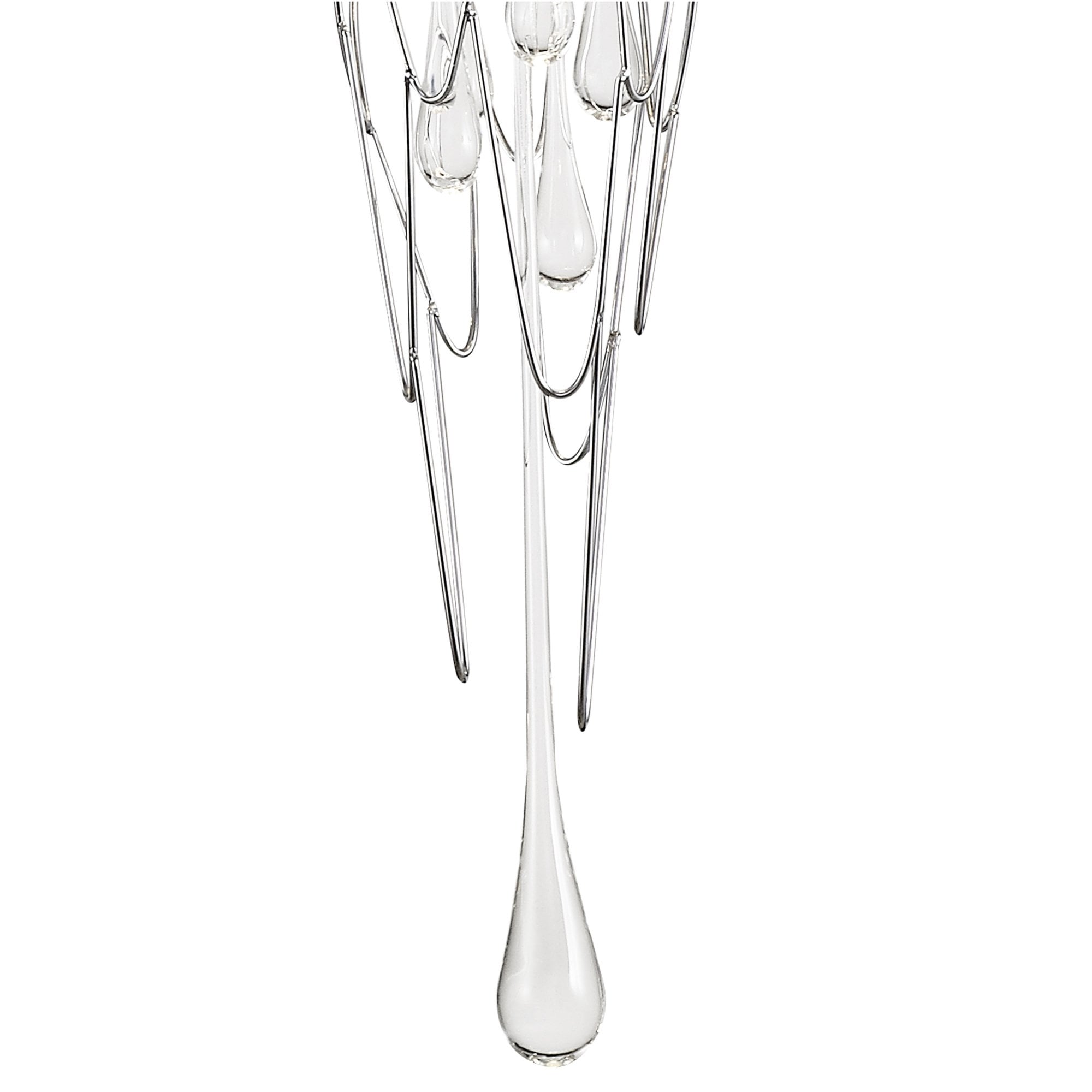 Fabula Albion 3 Light Linear Bar Pendant - Polished Chrome