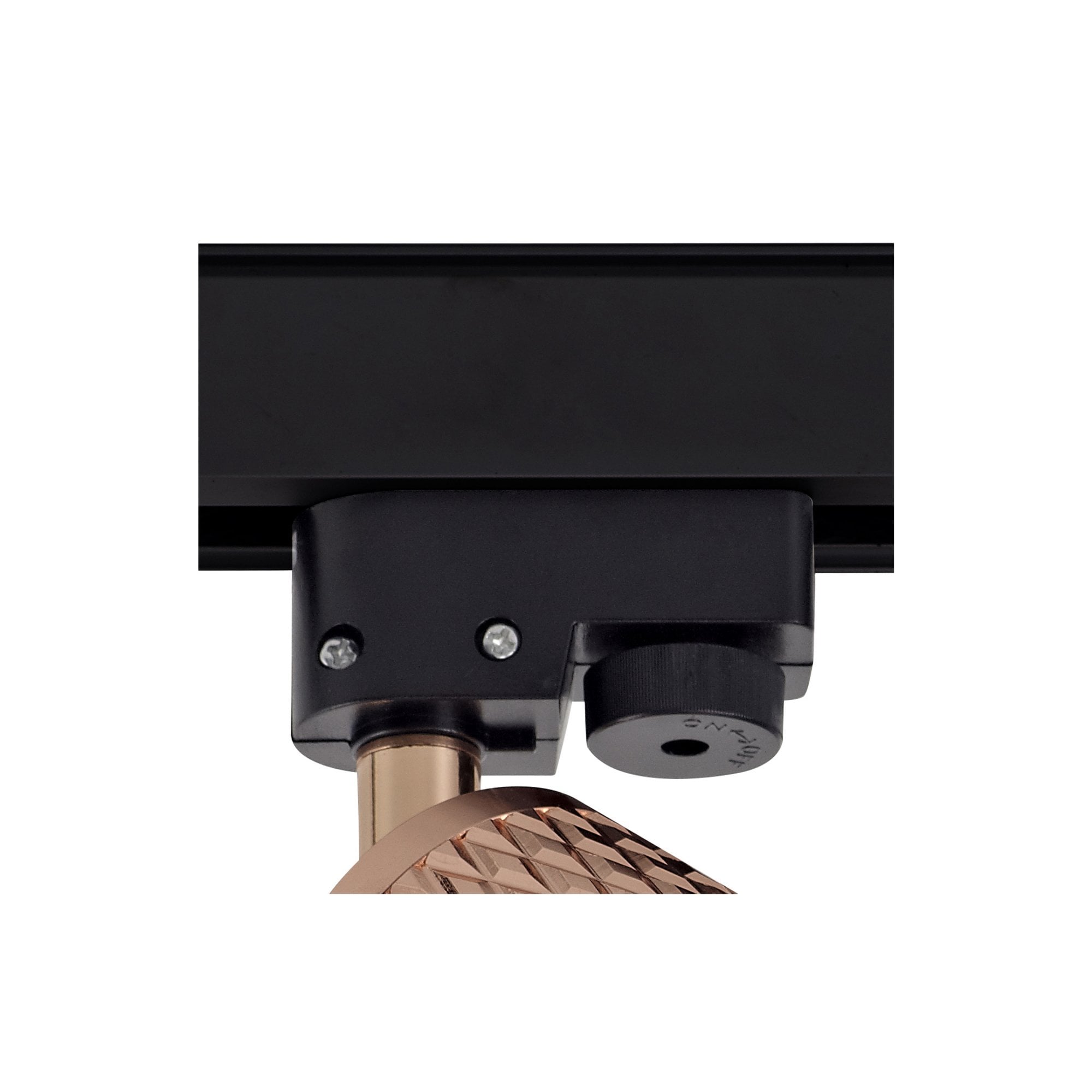 Fabula Summerfield Single Adjustable Track Spot Light - Rose Gold