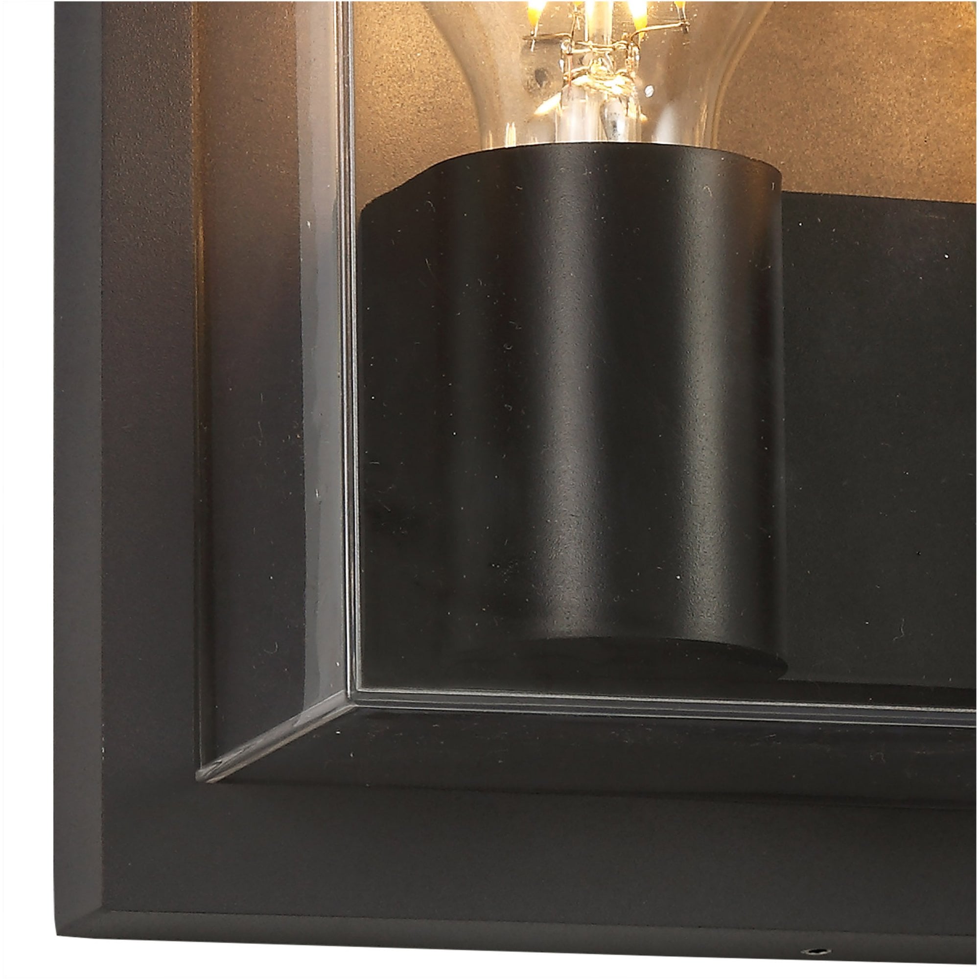 Fabula Richmond 2 Light Wall Lamp - Anthracite & Clear PC - IP65