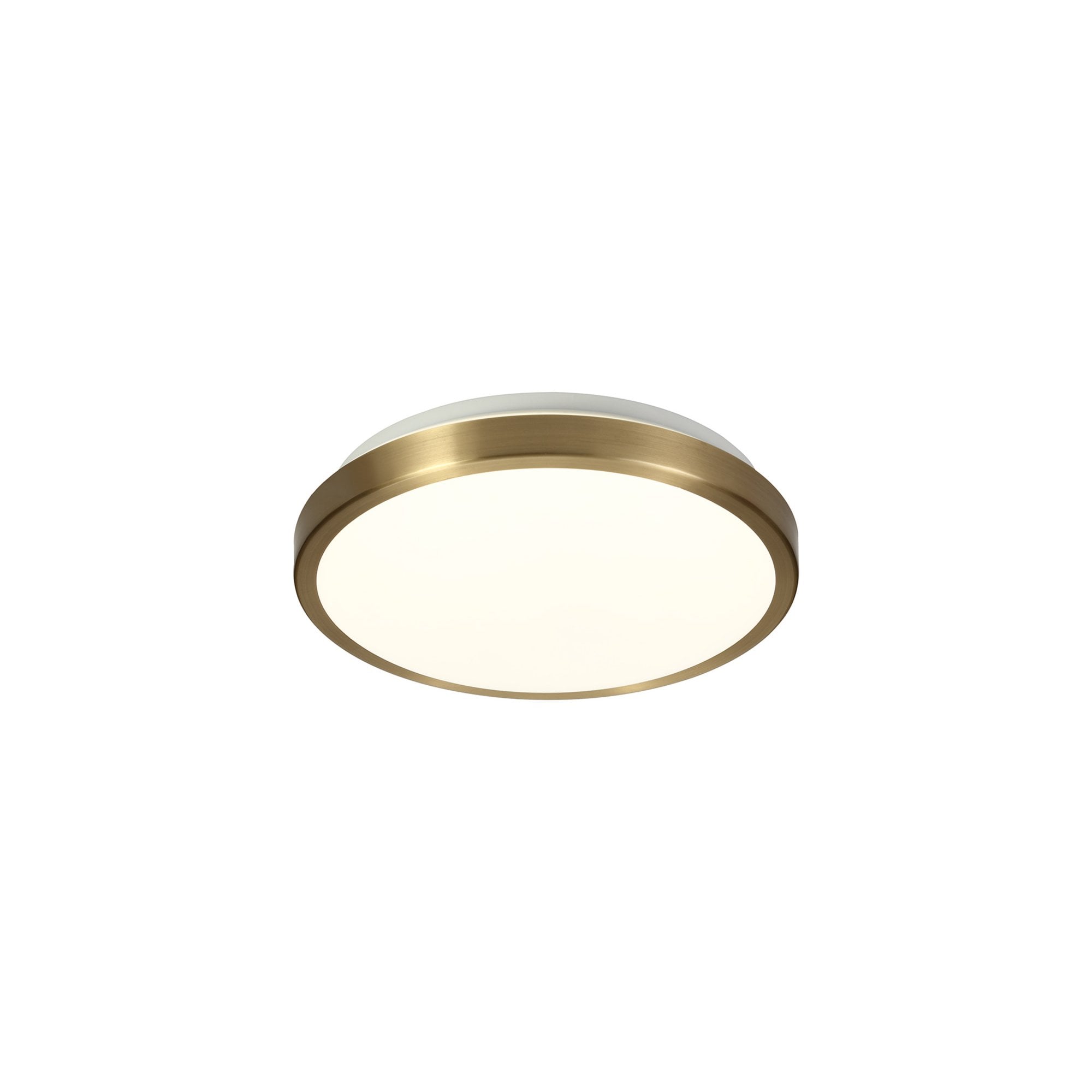 Fabula Ibbetson Dimmable LED Flush Light - Soft Bronze & White - IP44