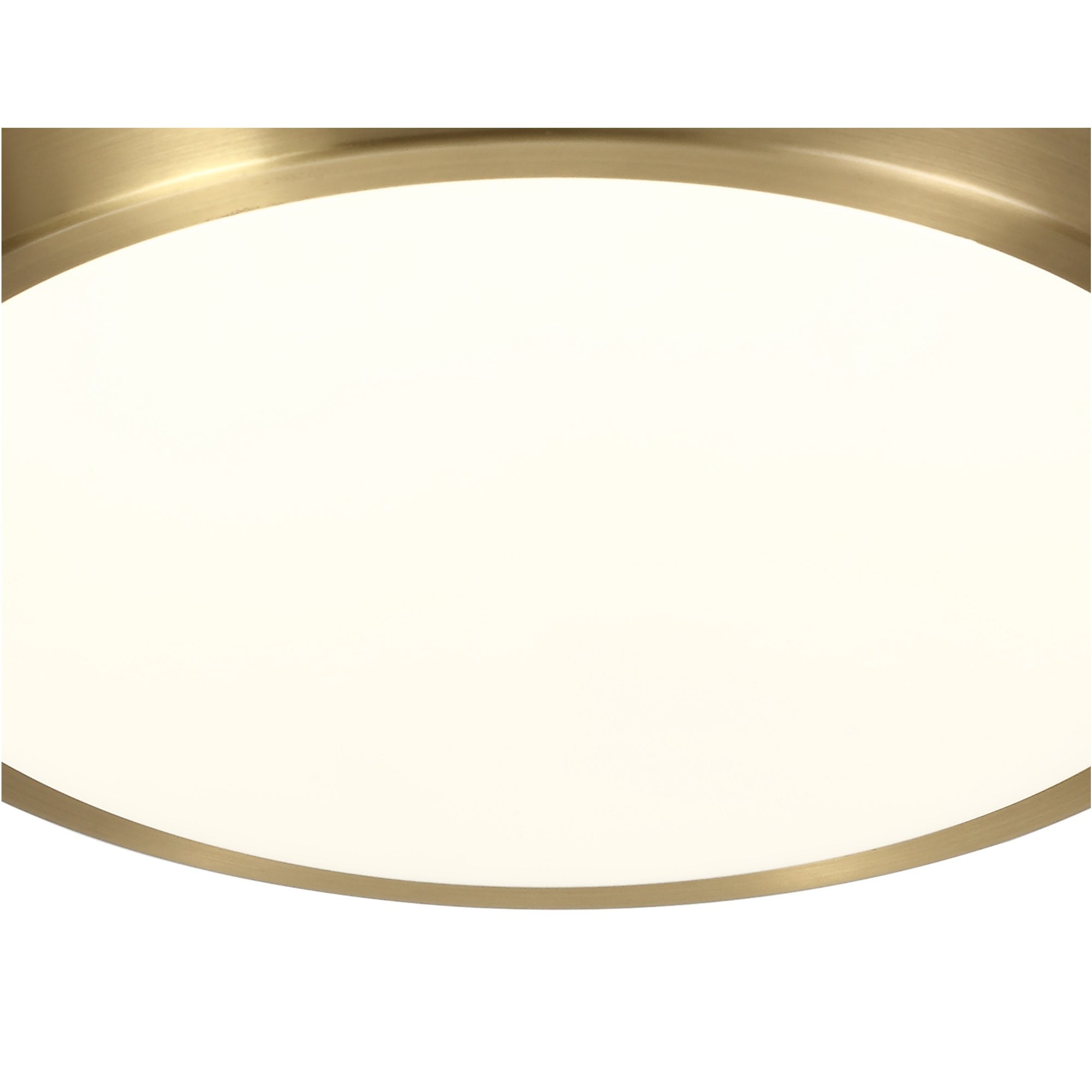 Fabula Ibbetson Dimmable LED Flush Light - Soft Bronze & White - IP44