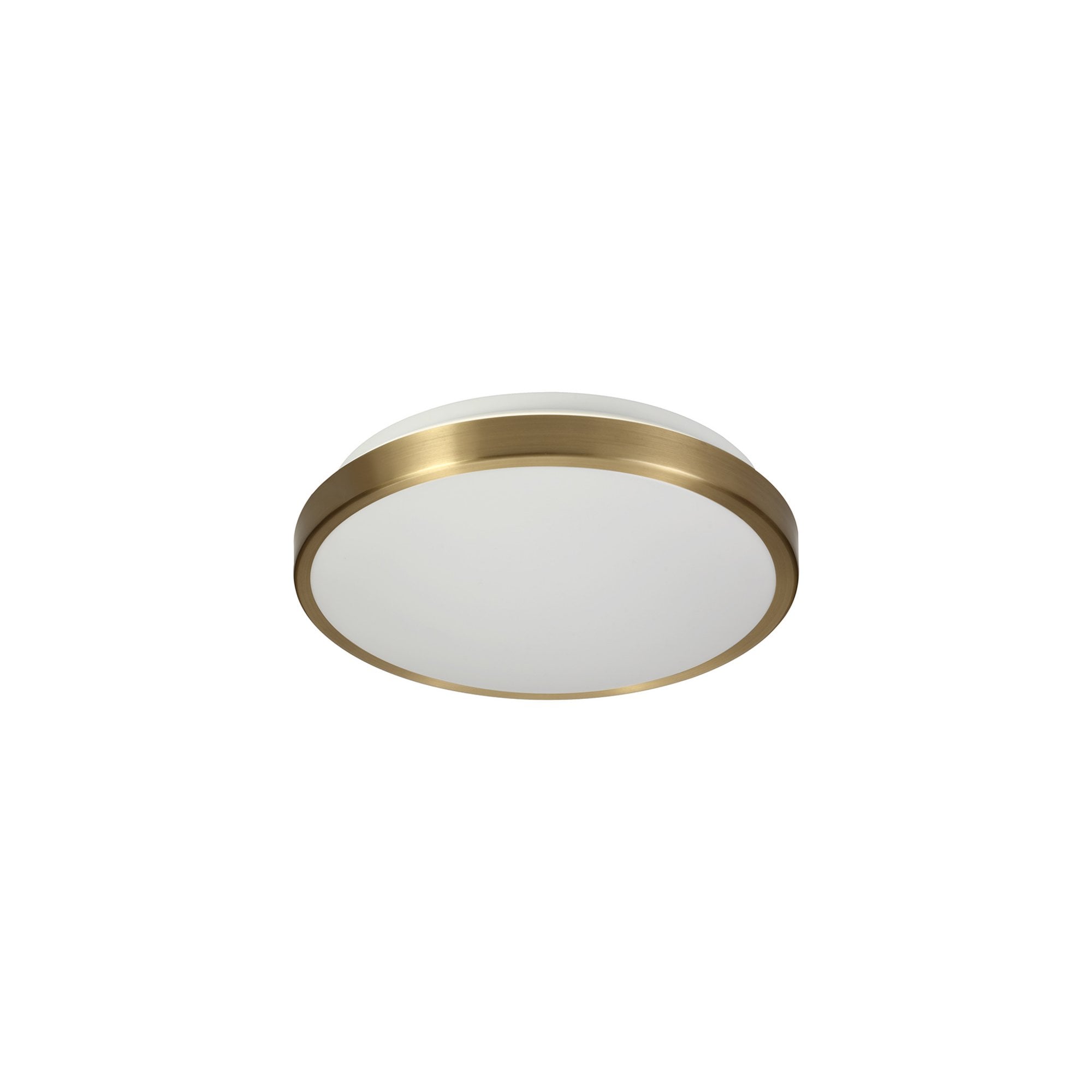 Fabula Ibbetson Dimmable LED Flush Light - Soft Bronze & White - IP44