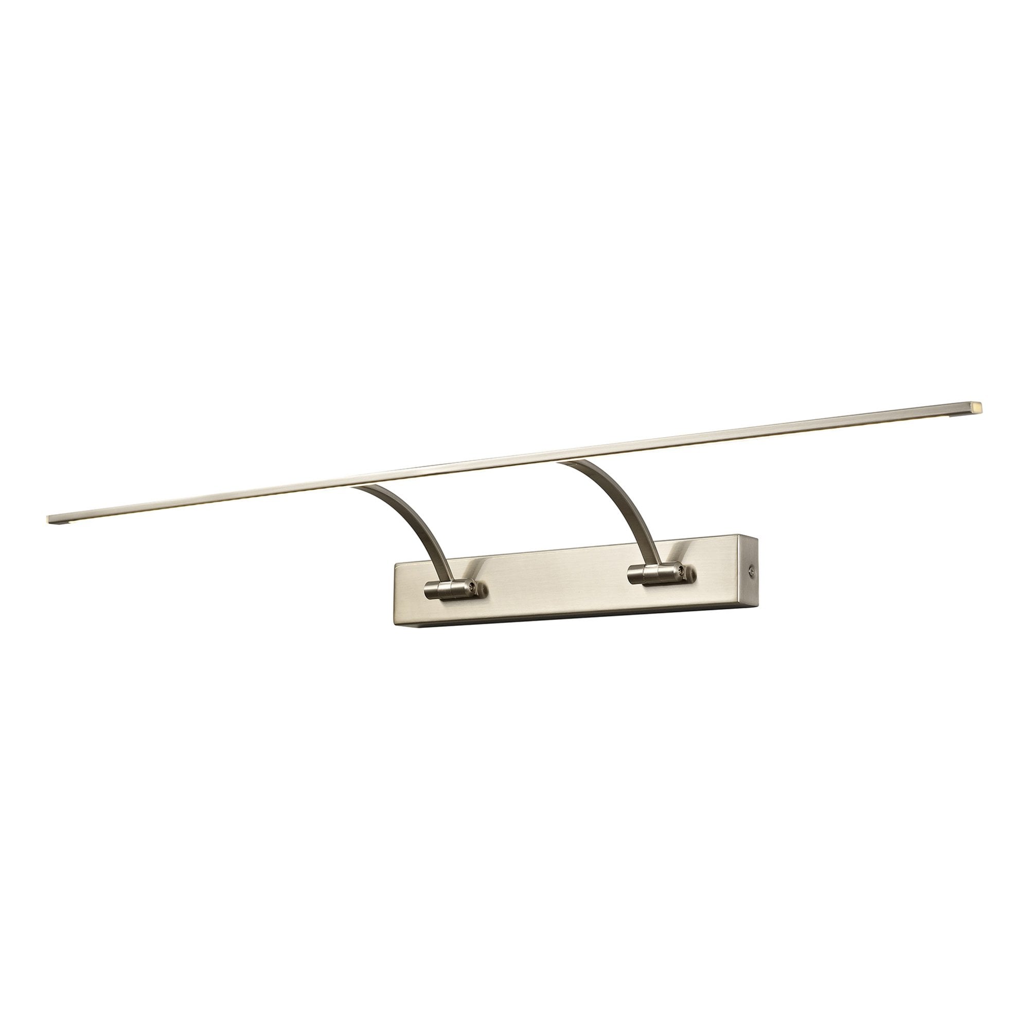 Fabula Plumtree Large 2 Arm LED Wall Lamp/Picture Light - Satin Nickel