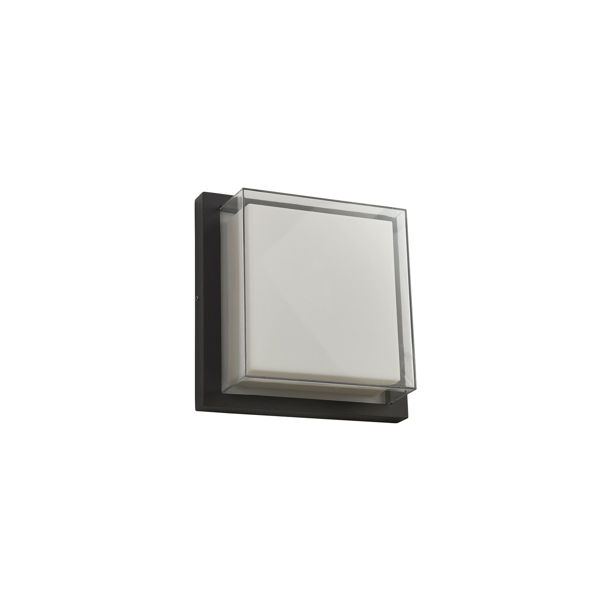 Fabula Richmond LED Wall Lamp - Anthracite, Opal & Clear PC - IP65