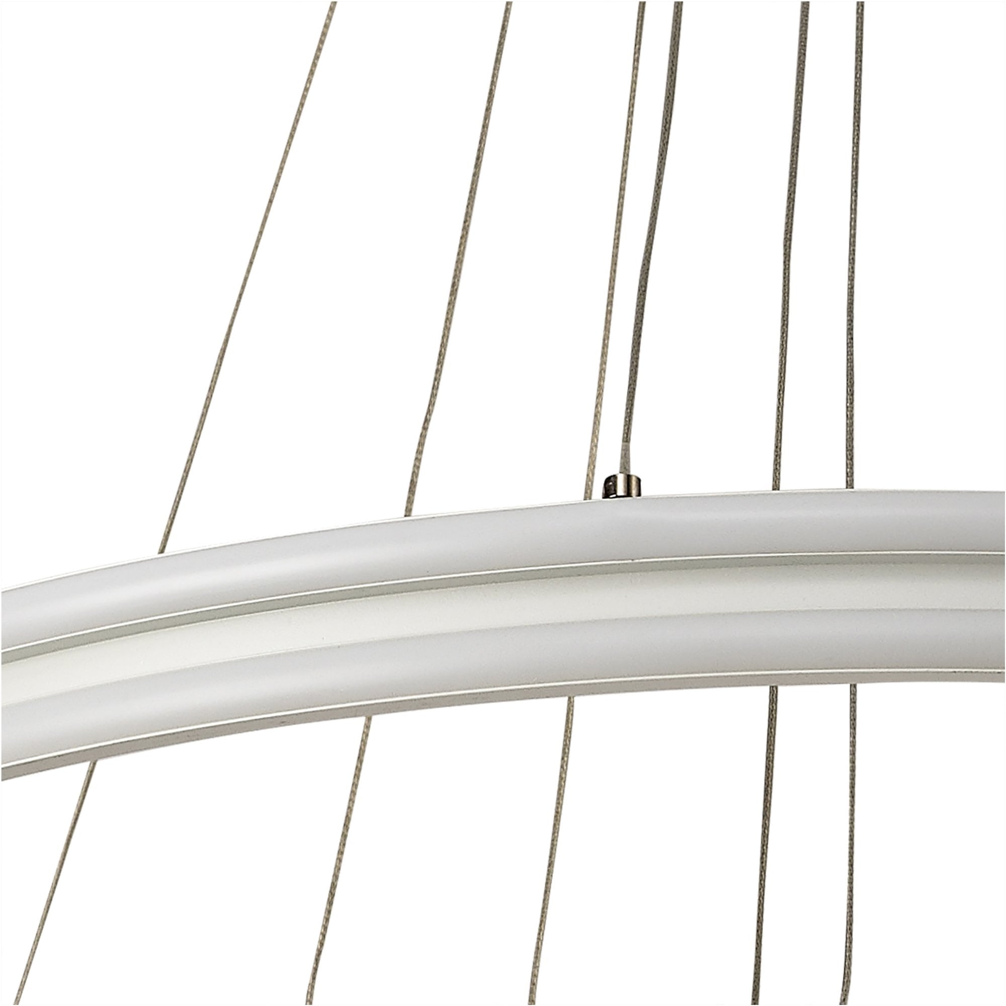 Fabula Millsmead 3 Light Dimmable LED Pendant - Matt White