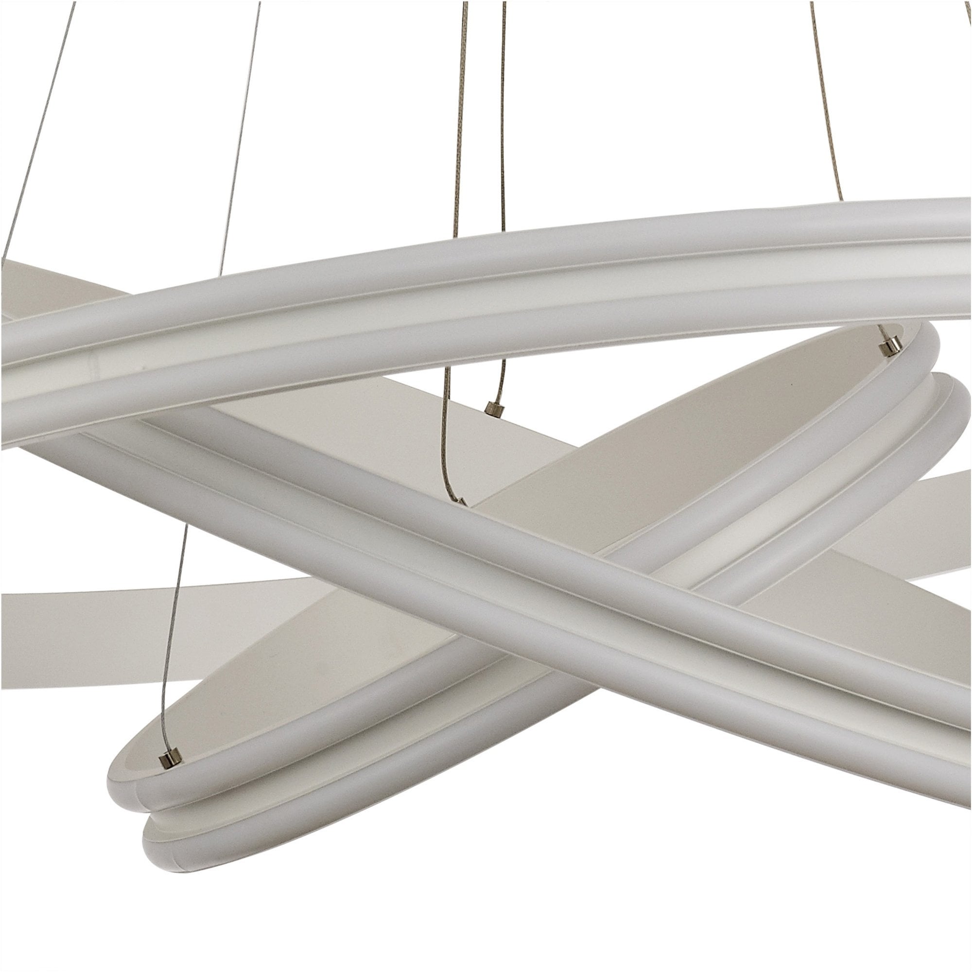 Fabula Millsmead 3 Light Dimmable LED Pendant - Matt White