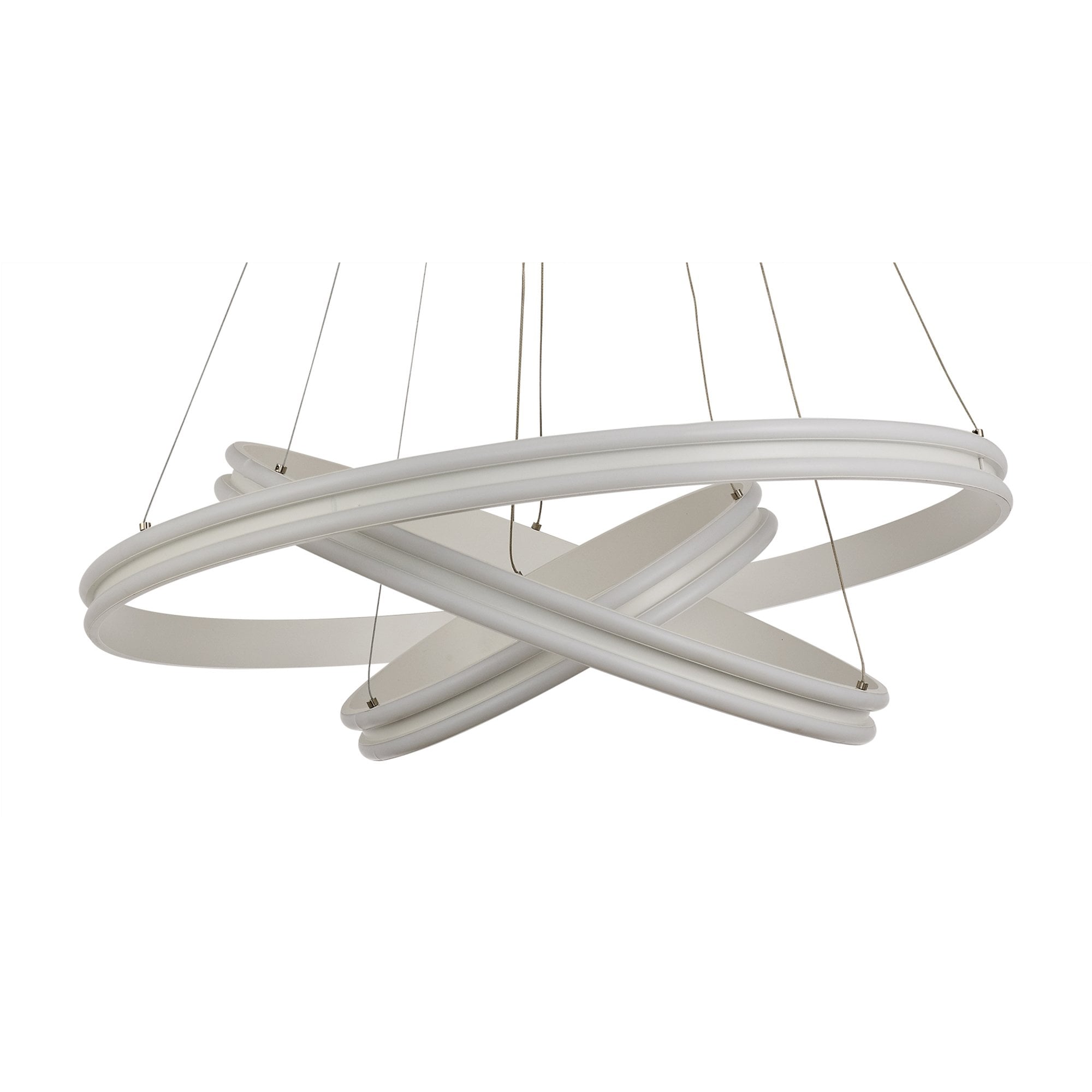 Fabula Millsmead 3 Light Dimmable LED Pendant - Matt White