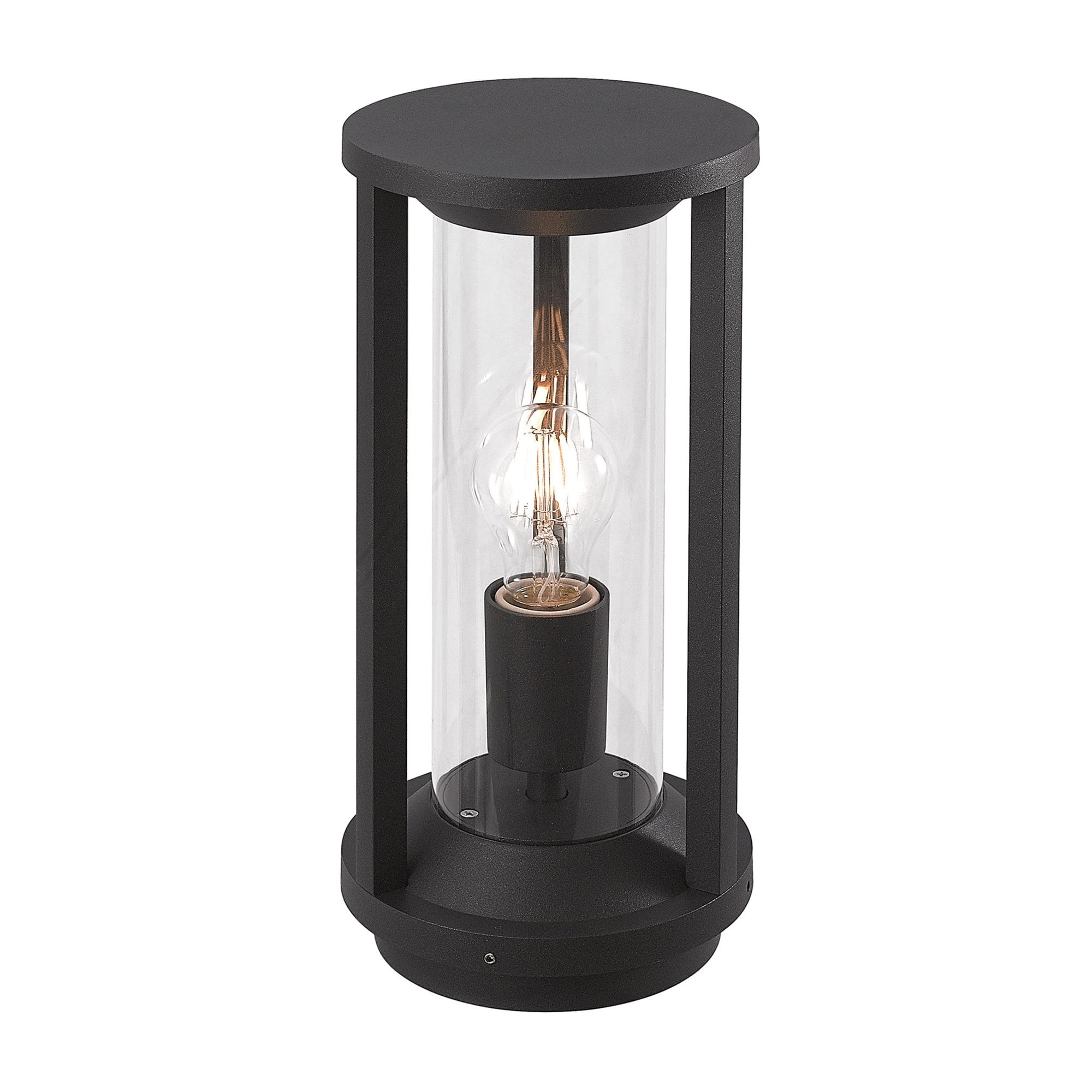 Fabula Highland Medium Single Post Lamp - Anthracite - IP65