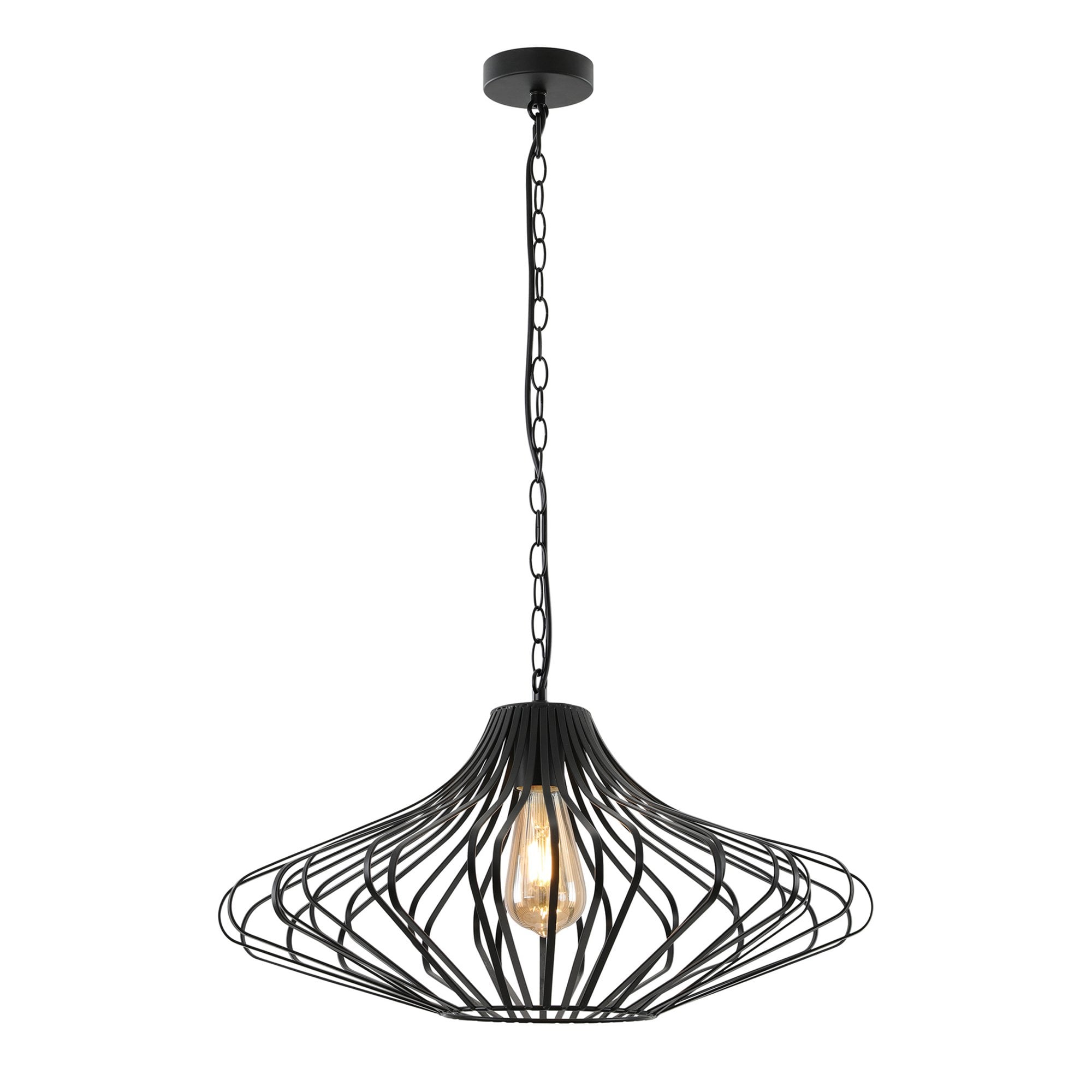 Fabula Bracken Pendant - Matt Black