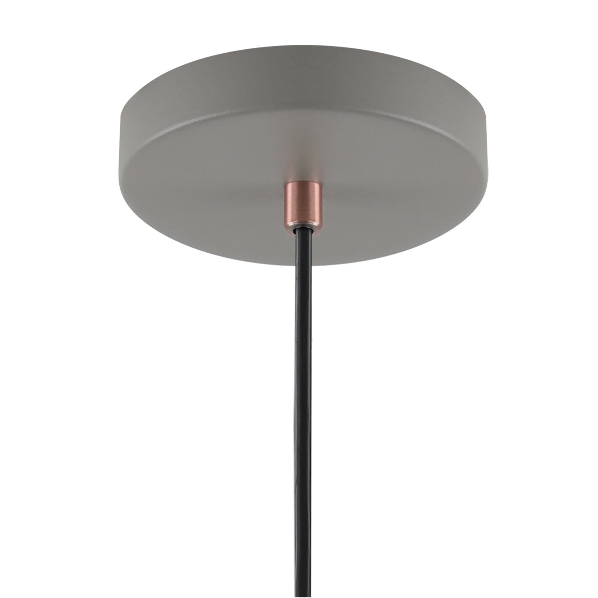 Fabula Forest Single Small Pendant - Sand Grey & Copper