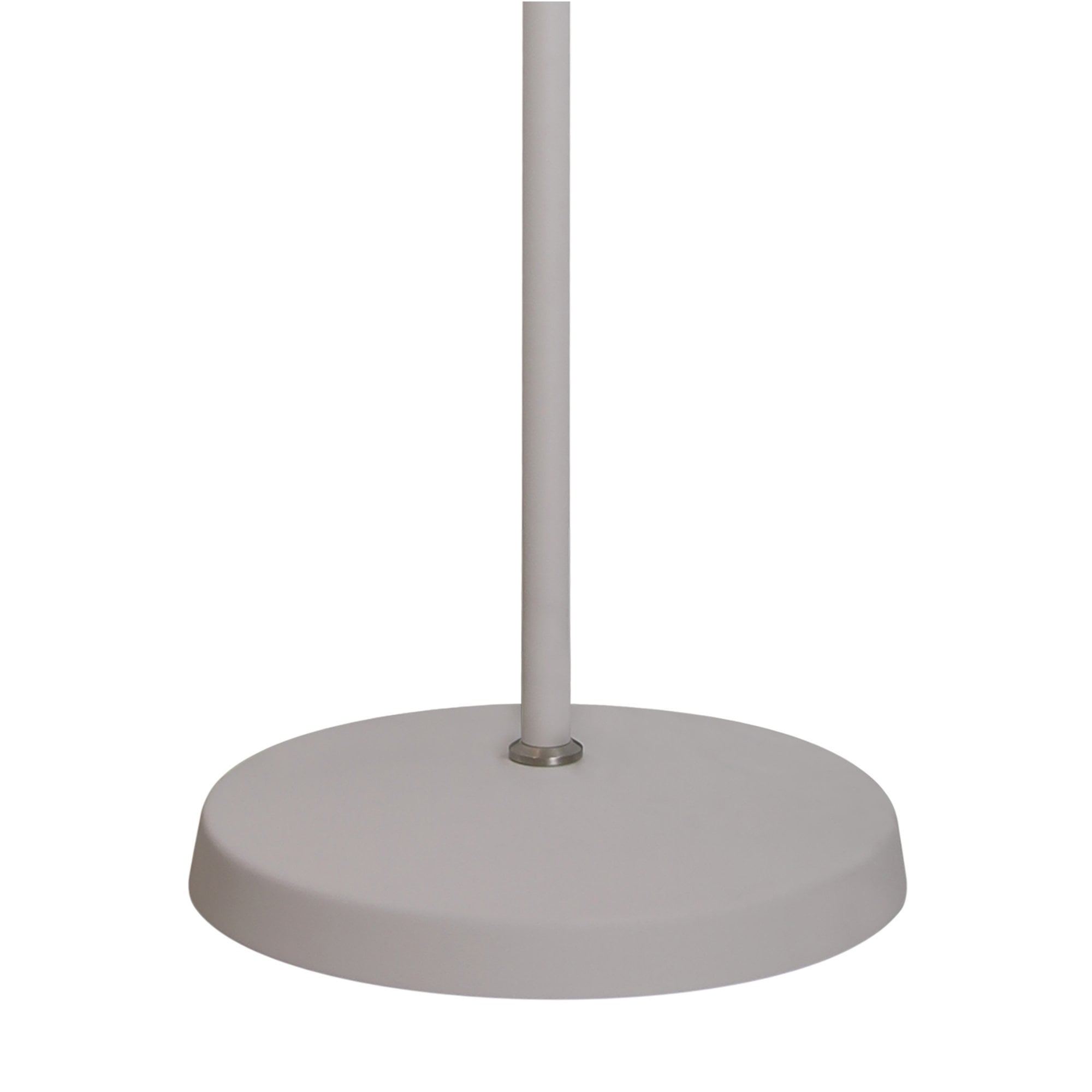 Fabula Forest Single Adjustable Floor Lamp - Sand White & Satin Nickel