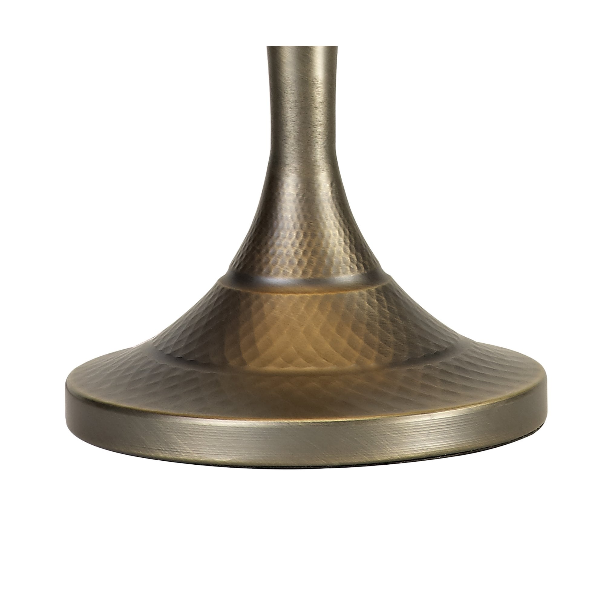 Fabula Orchard Tiffany Table Lamp - Cream & Brown Glass