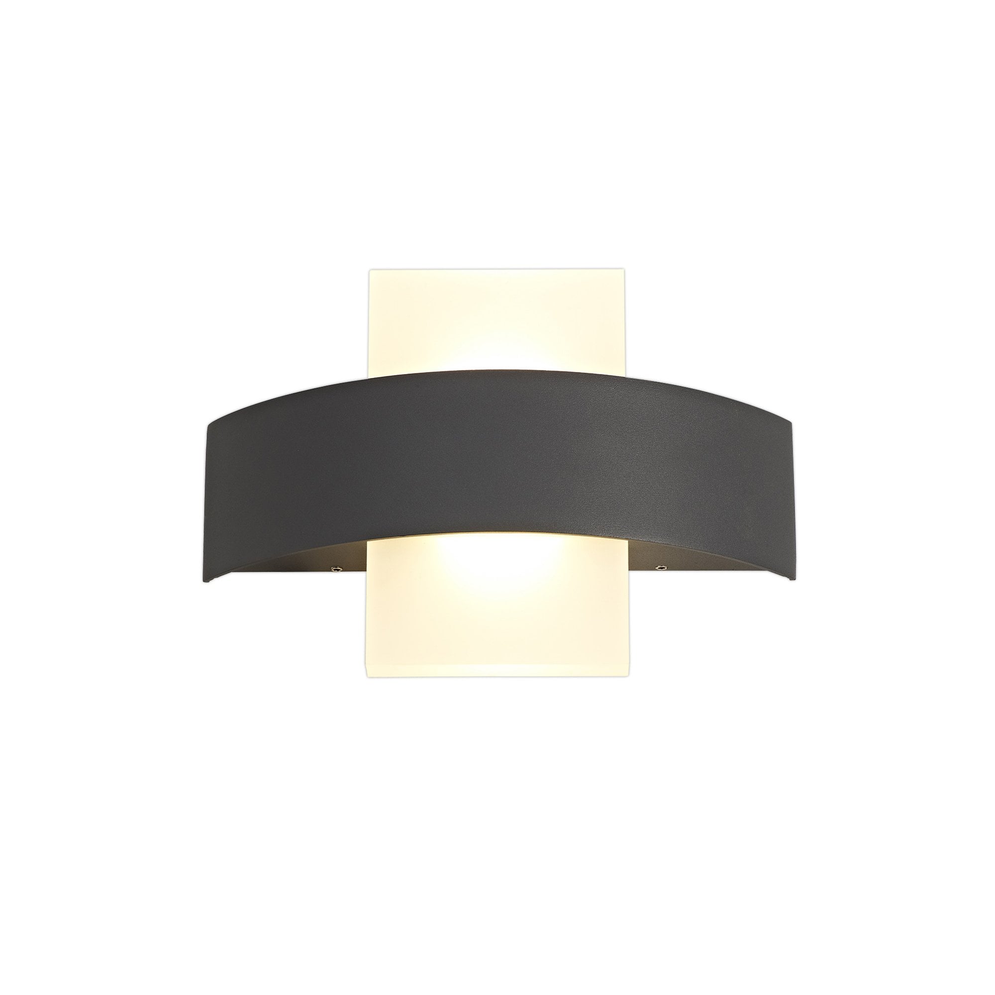 Fabula Cloverleys LED Up & Down Wall Lamp - Anthracite - IP54