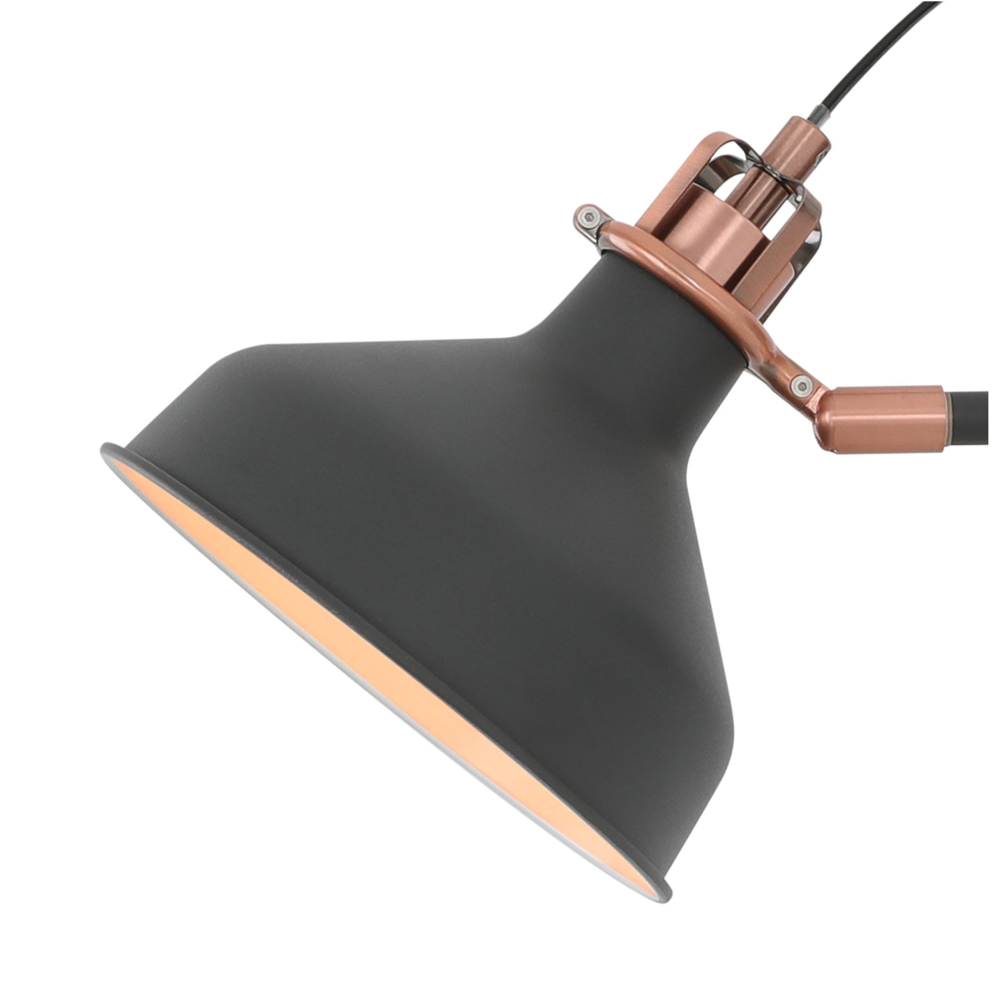 Fabula Forest Single Adjustable Wall Lamp - Graphite & Copper