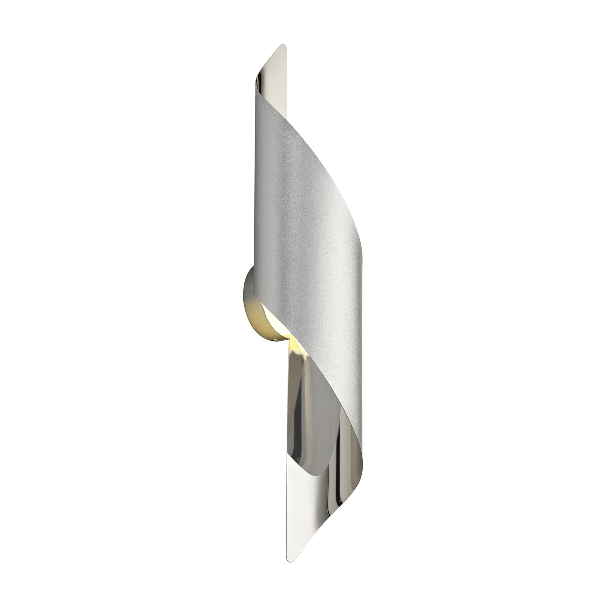 Fabula Barrington Large LED Wall Lamp - Silver & Polished Chrome