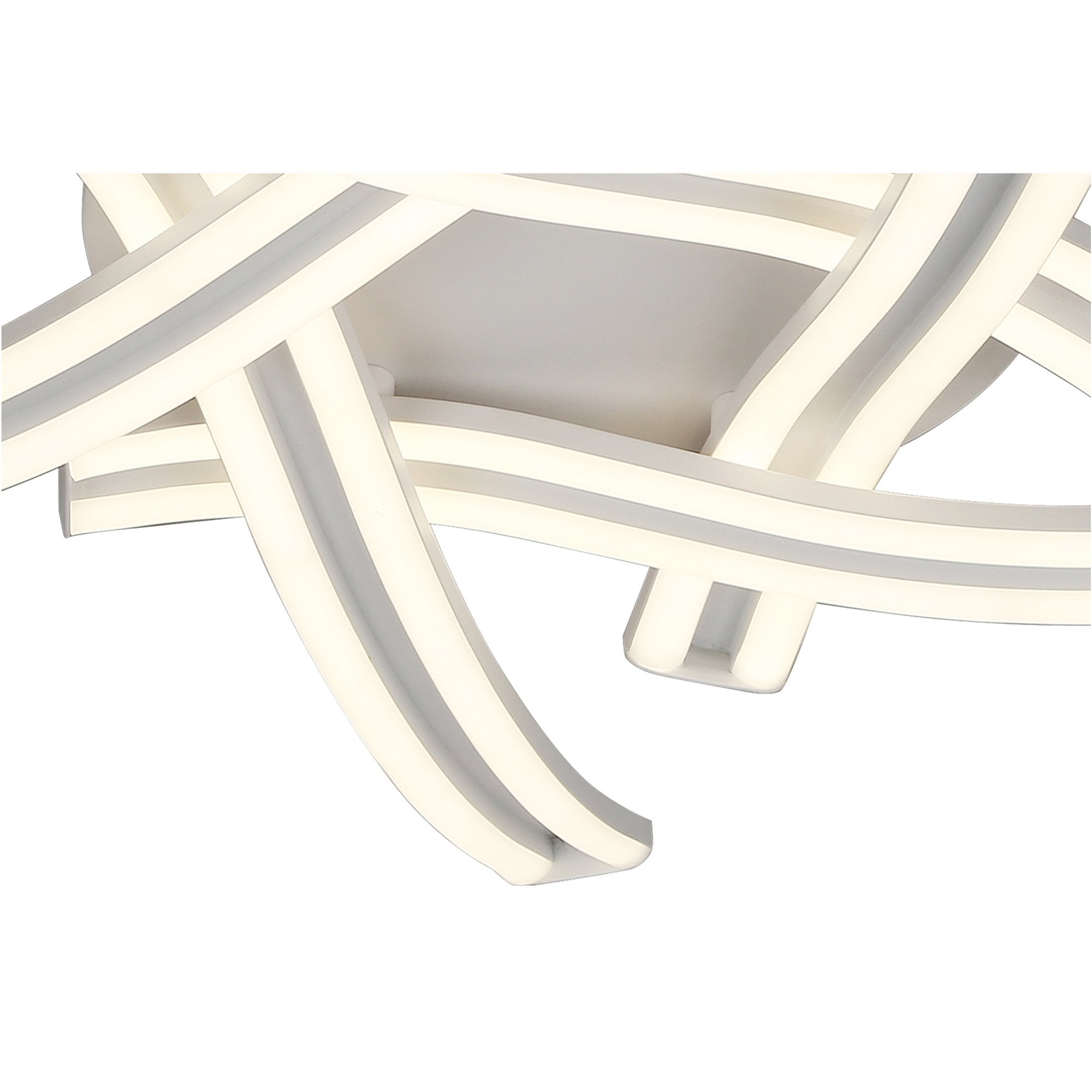 Fabula Barncroft 5 Light Dimmable LED Flush Light - White