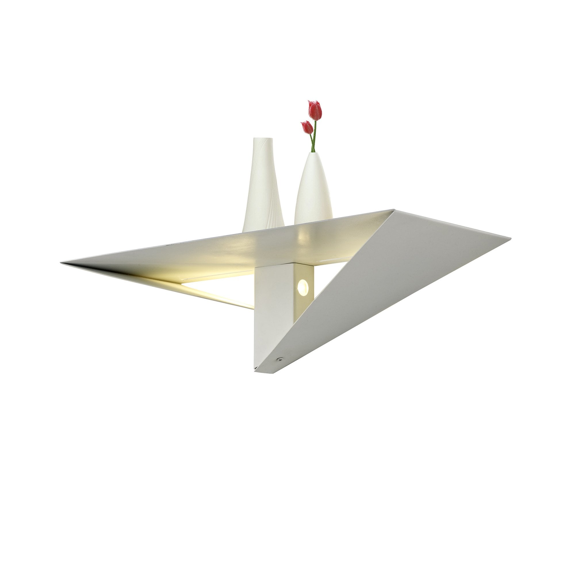 Fabula Wroths 2 Light LED Wall Lamp - White