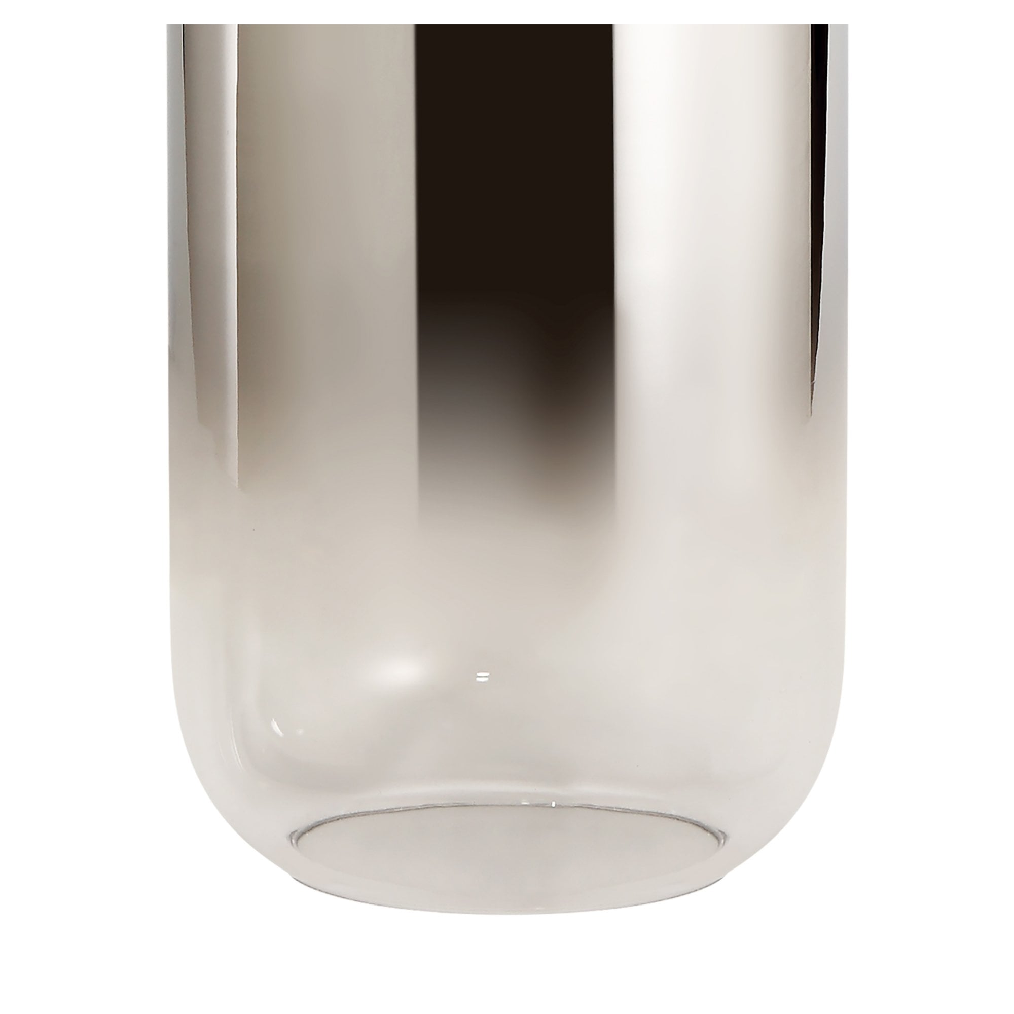 Fabula Springfield 16cm Cylinder Shade - Smoked Fade Glass - Shade Only