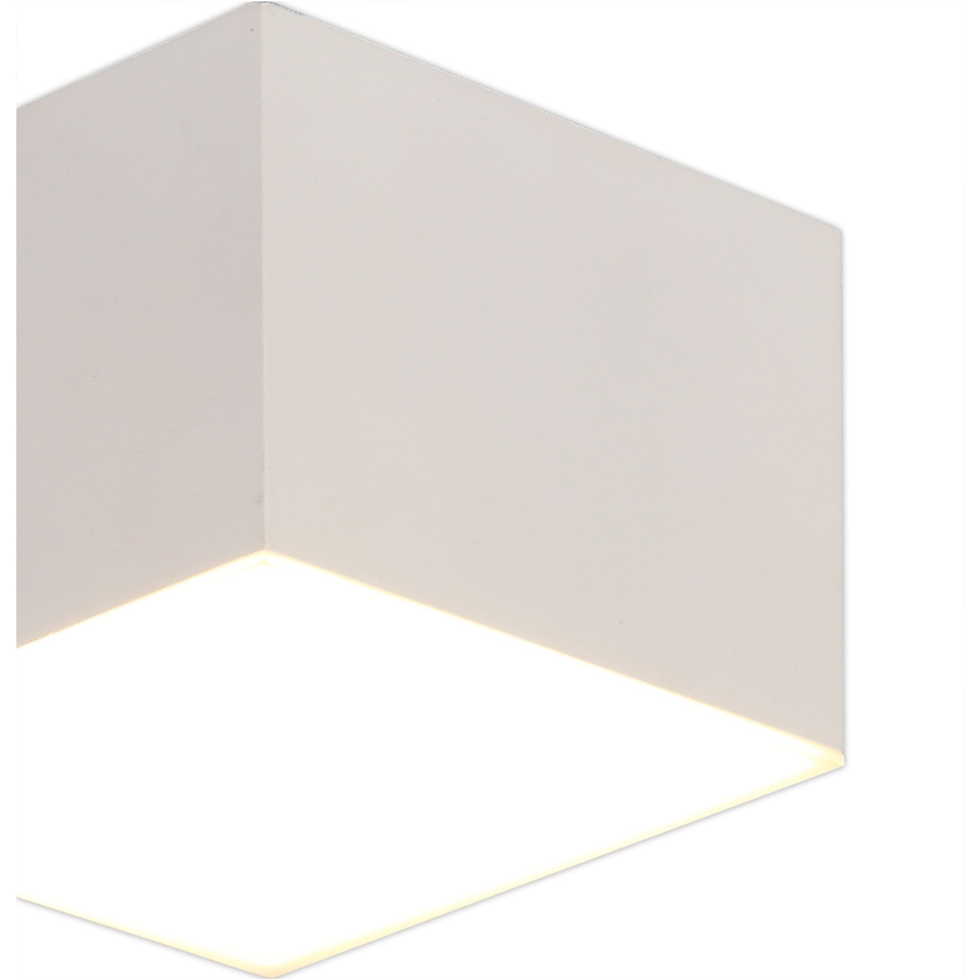Fabula Priory Square LED Spotlight - Sand White