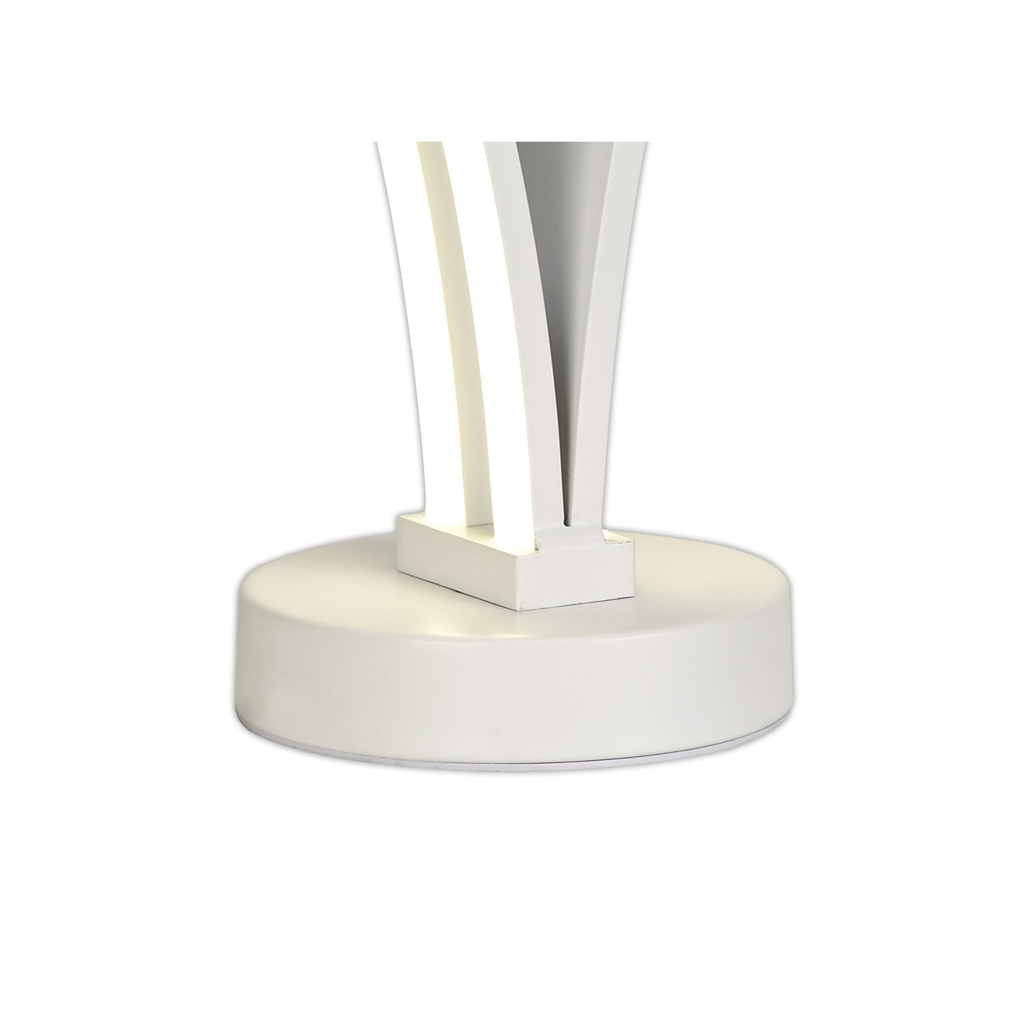 Fabula Barncroft 2 Light LED Table Lamp - White