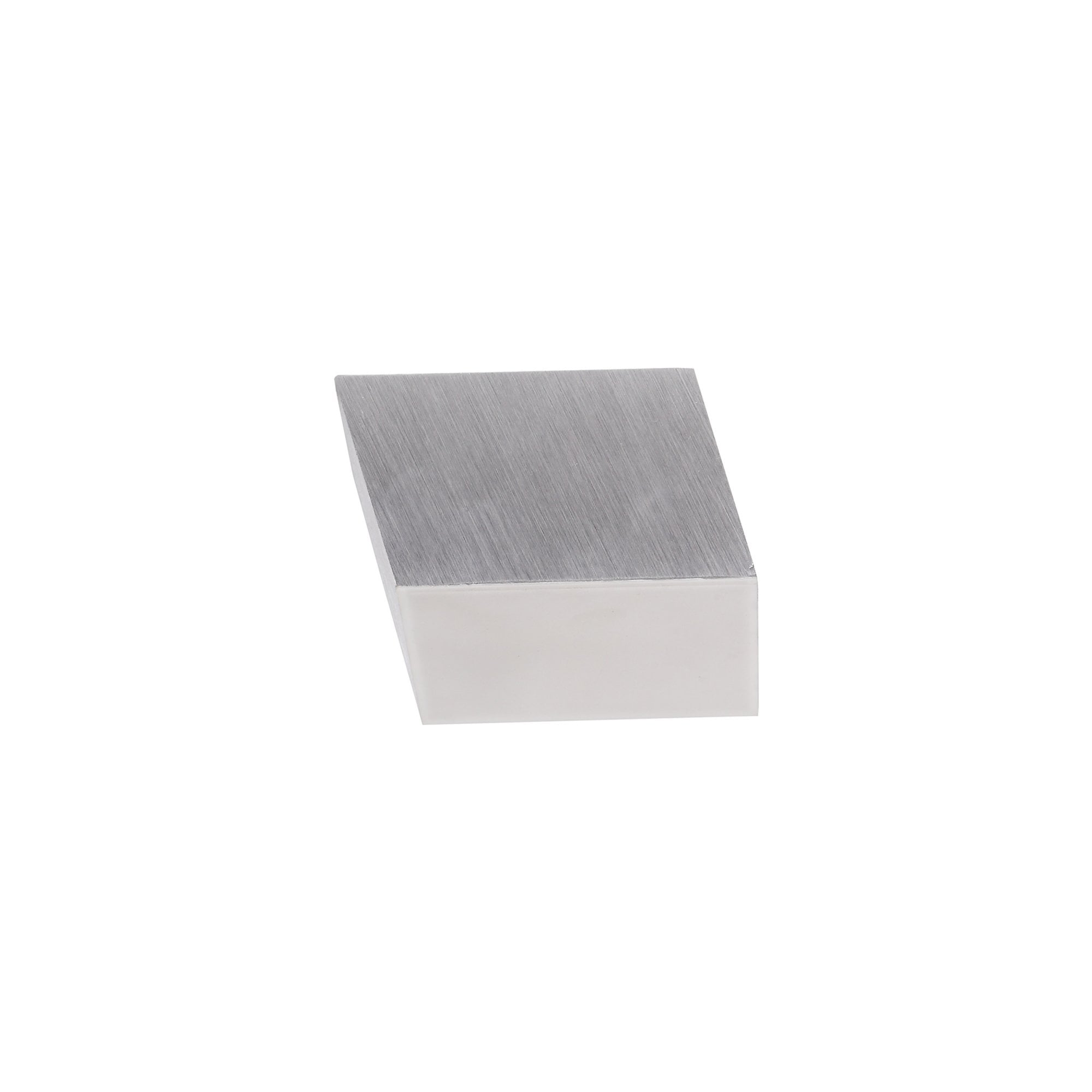 Fabula Priory Square LED Spotlight - Satin Aluminium