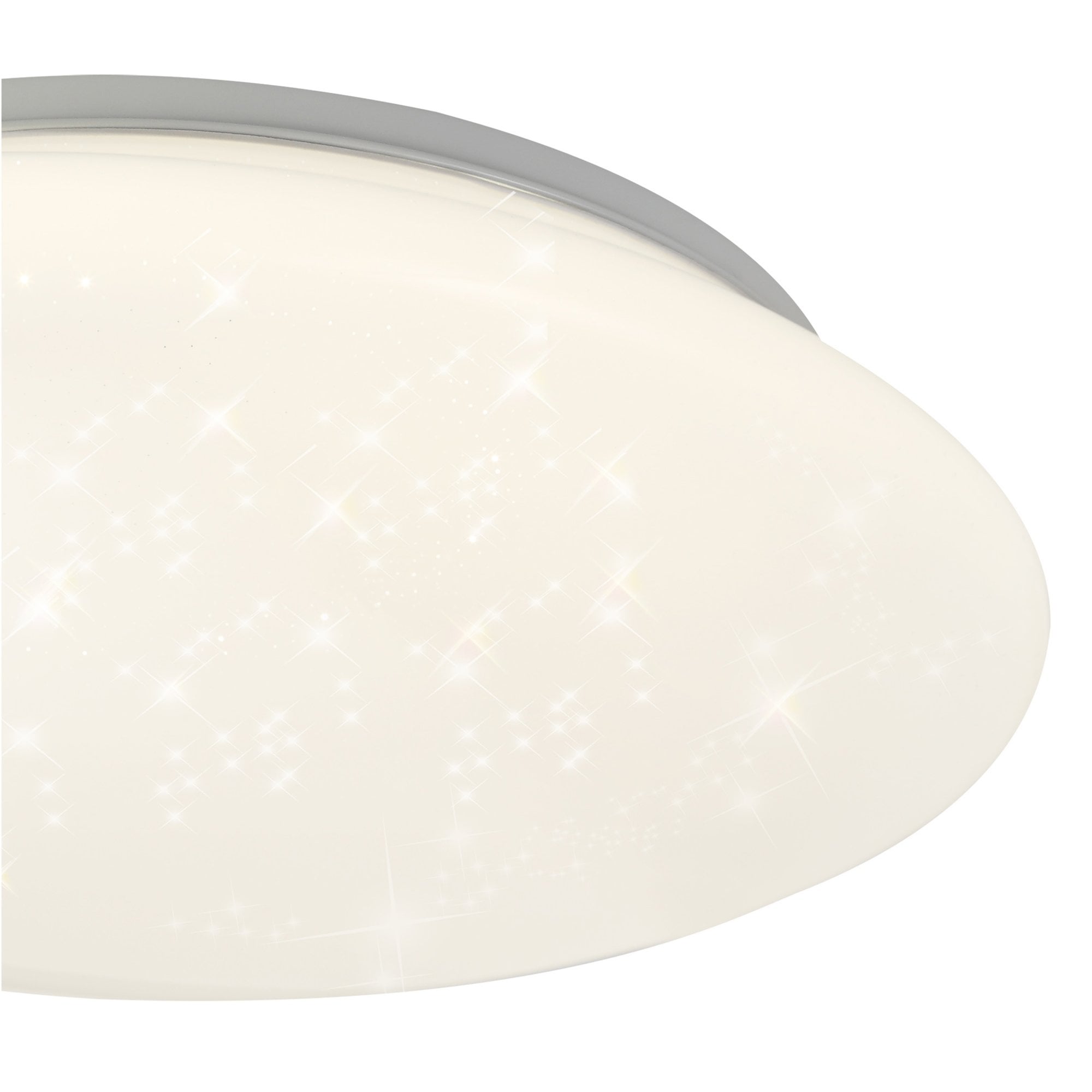 Fabula Hampton LED Flush Light - White Acrylic - IP44