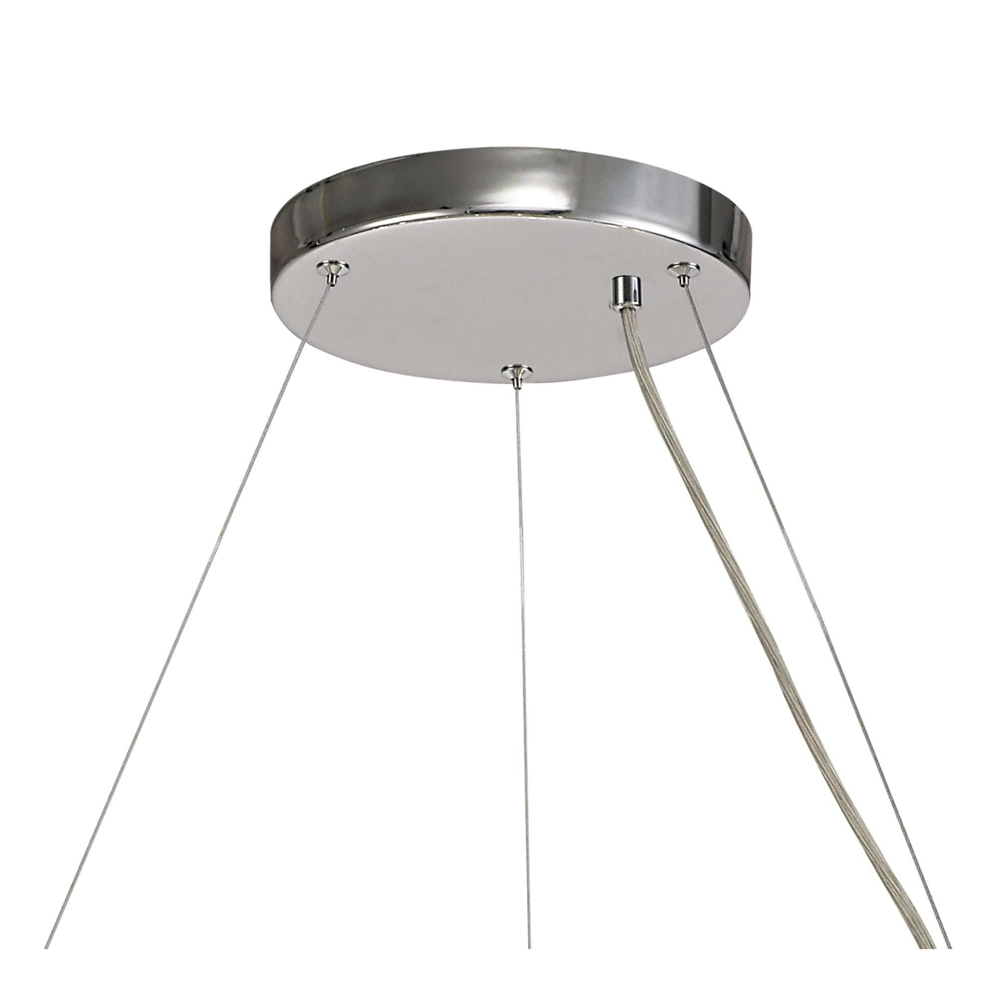 Fabula Grosvenor 26 Light Pendant - Polished Chrome & Crystal