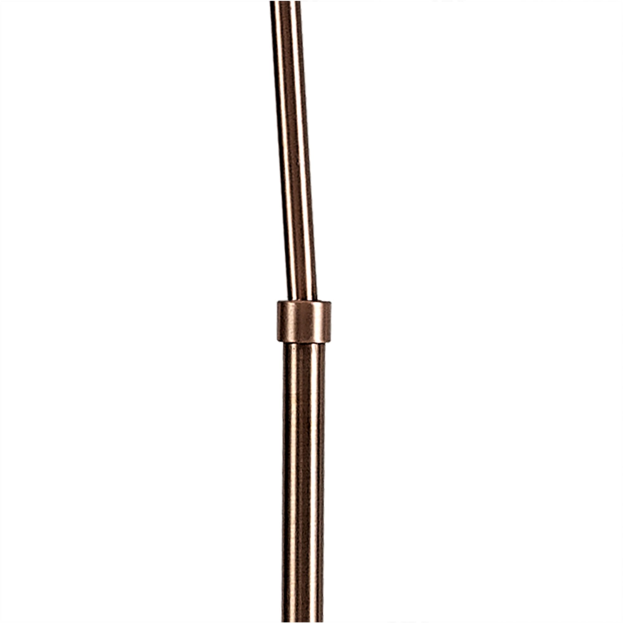 Fabula Sunnyside Adjustable Floor Lamp - Antique Silver & Copper