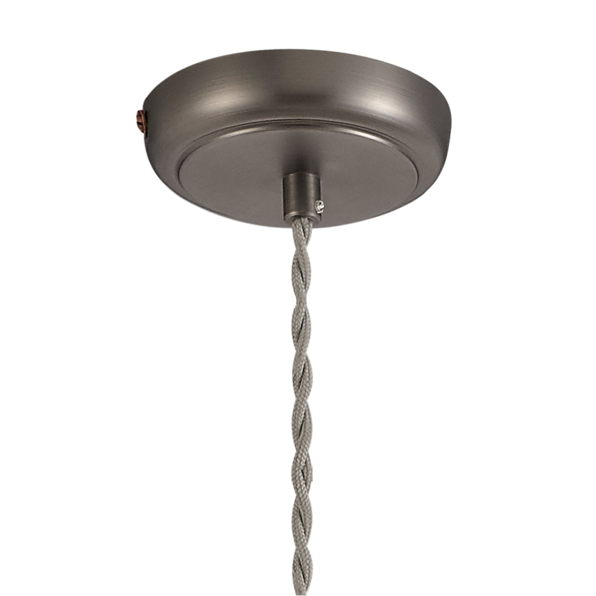 Fabula Sunnyside Large Pendant - Antique Silver & Copper