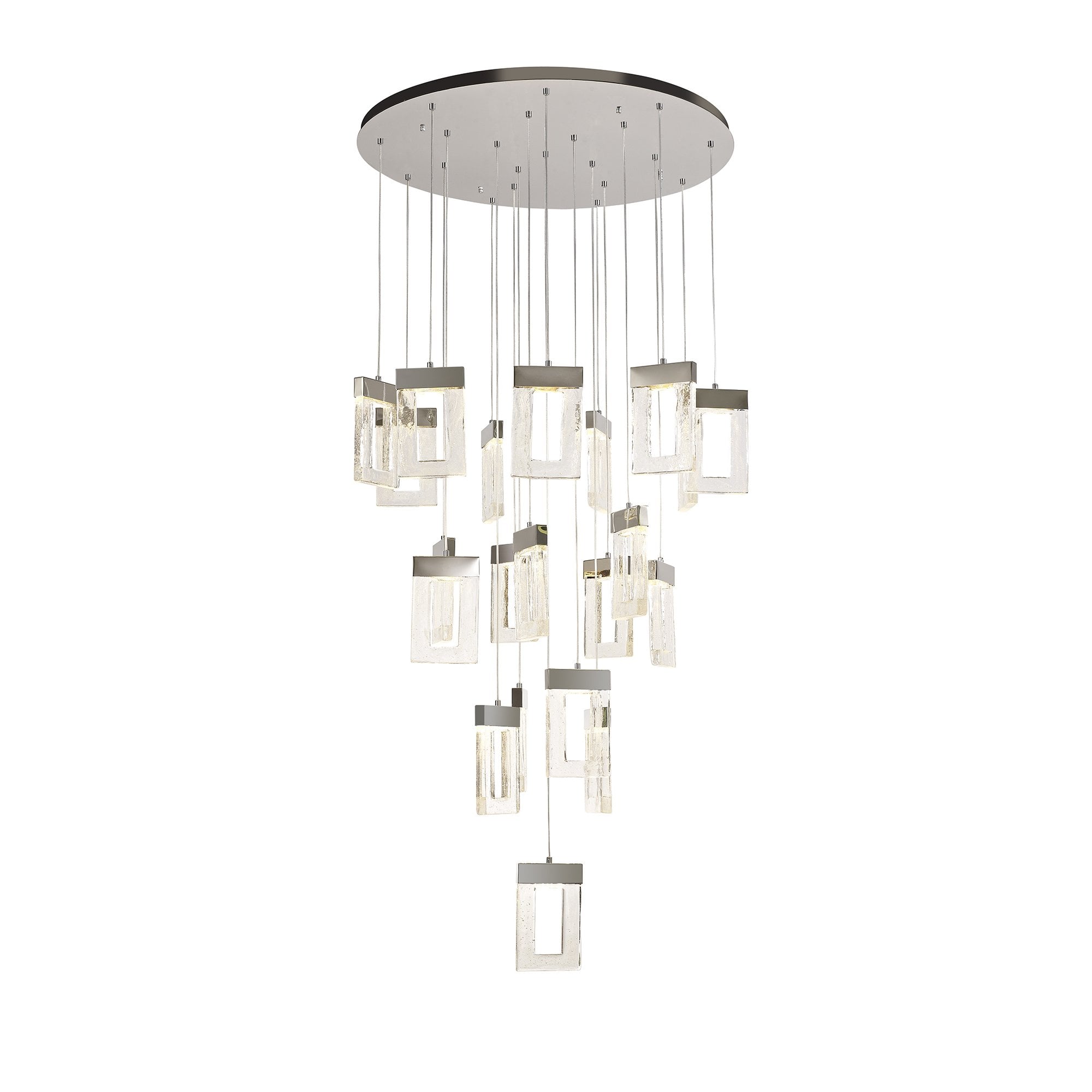 Fabula Brookfield 21 Light LED Pendant - Polished Chrome