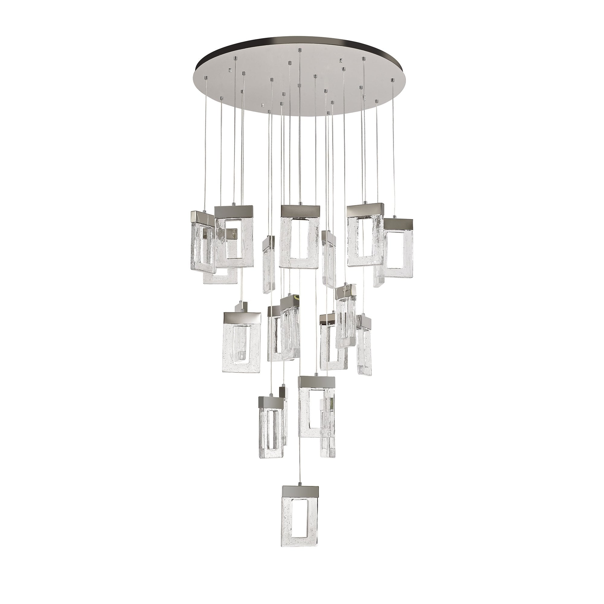 Fabula Brookfield 21 Light LED Pendant - Polished Chrome
