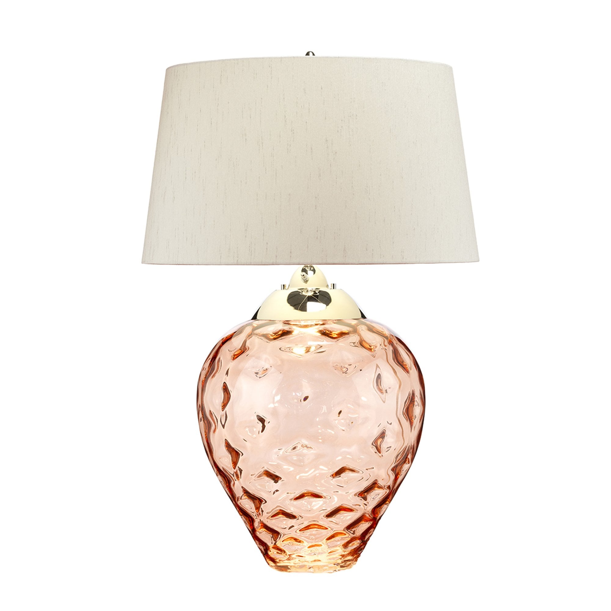 Quintiesse Samara Large Table Lamp - Salmon