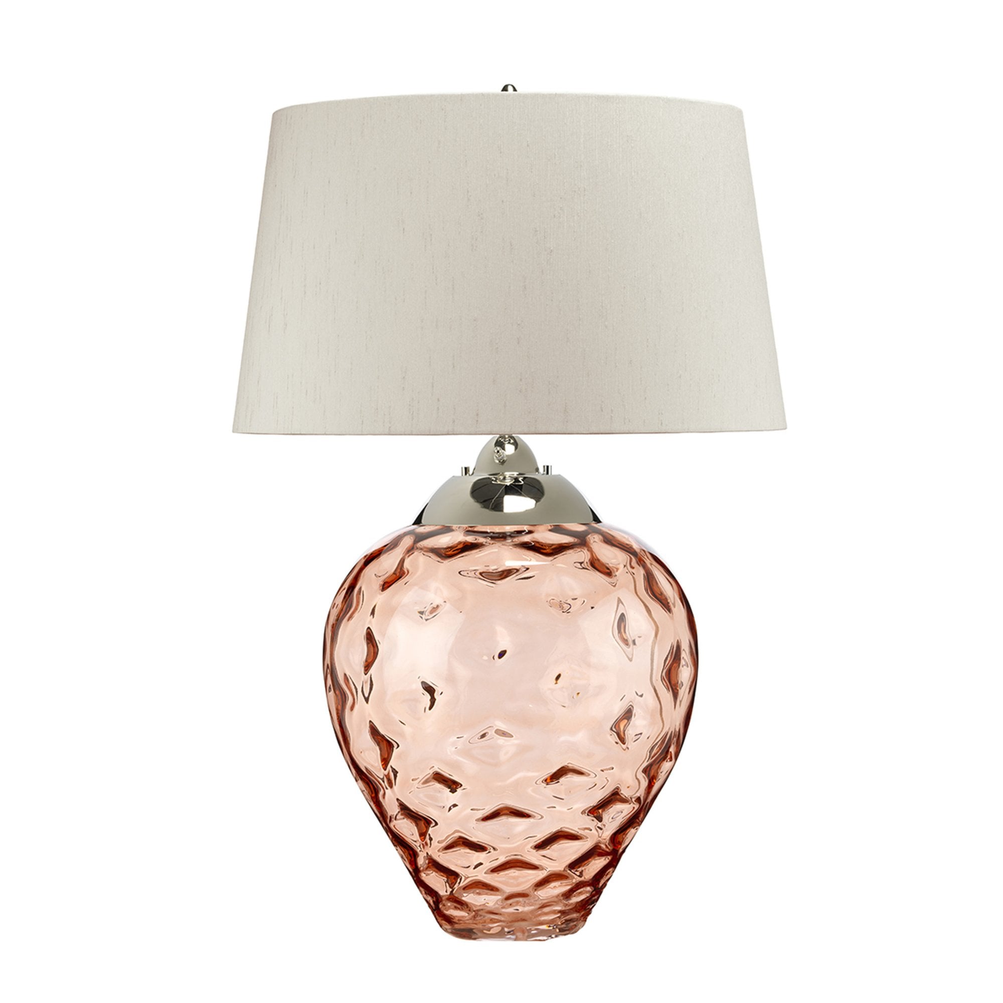 Quintiesse Samara Large Table Lamp - Salmon