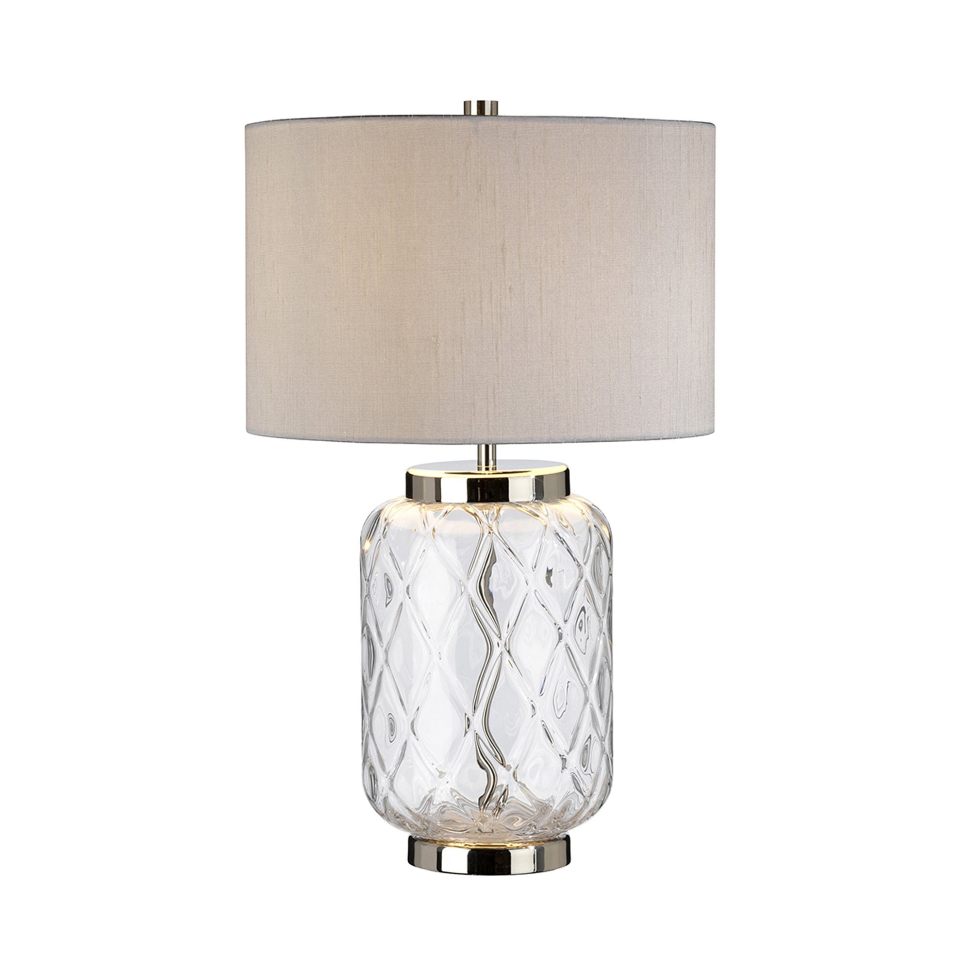 Quintiesse Sola Single Table Lamp - Titanium Shade