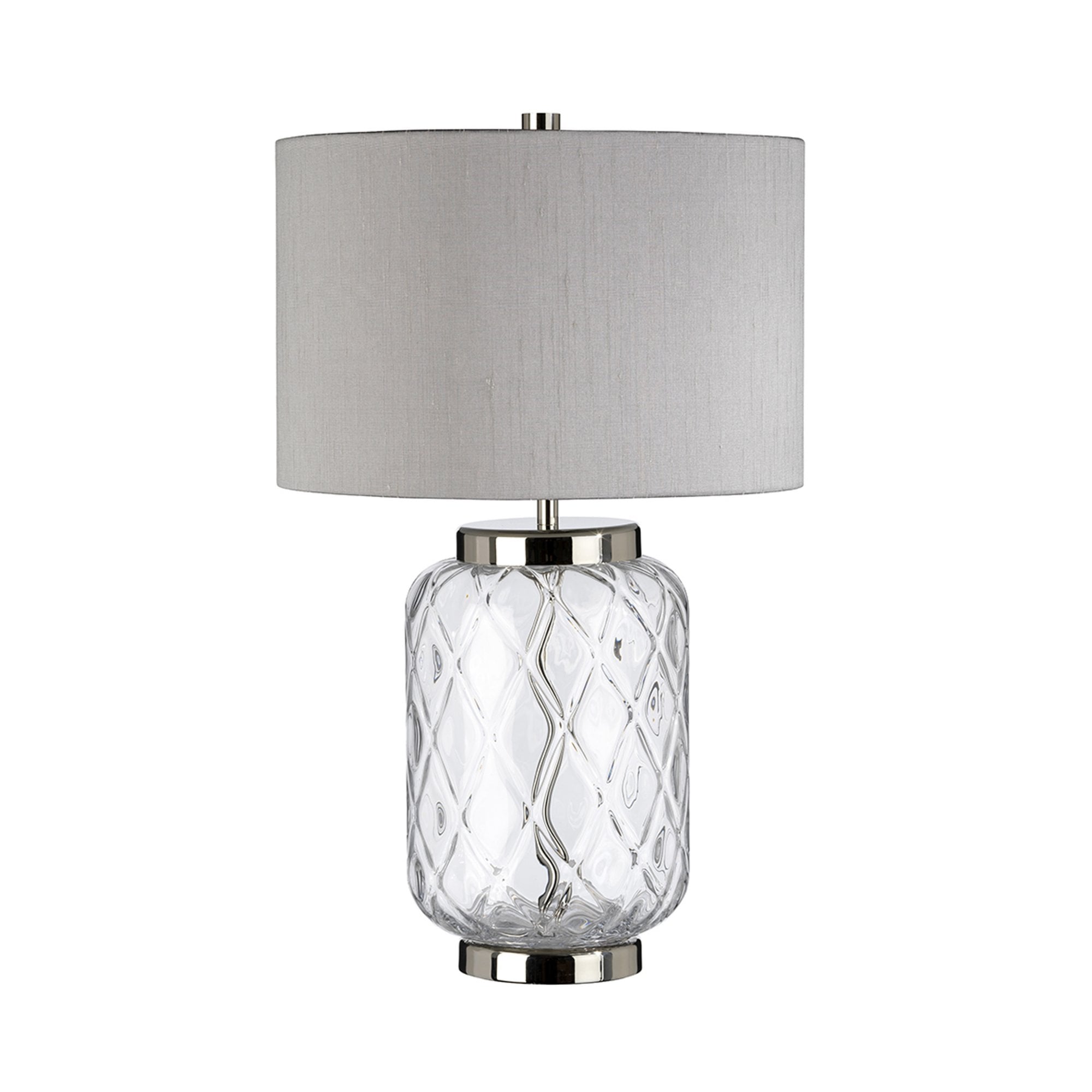 Quintiesse Sola Single Table Lamp - Titanium Shade