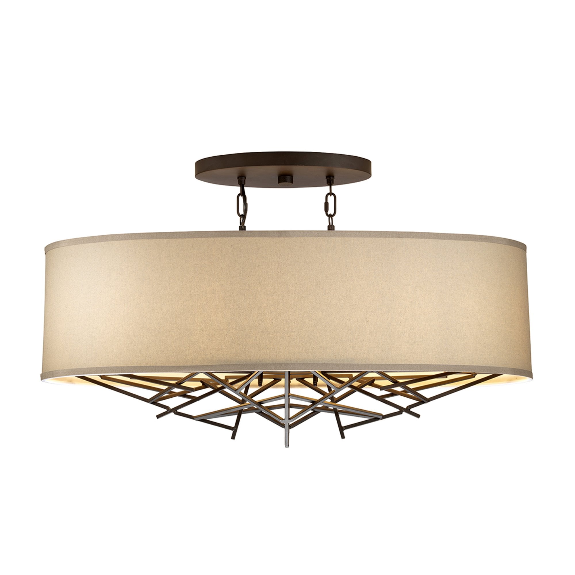 Elstead Taiko 5 Light Island Pendant - Olde Bronze