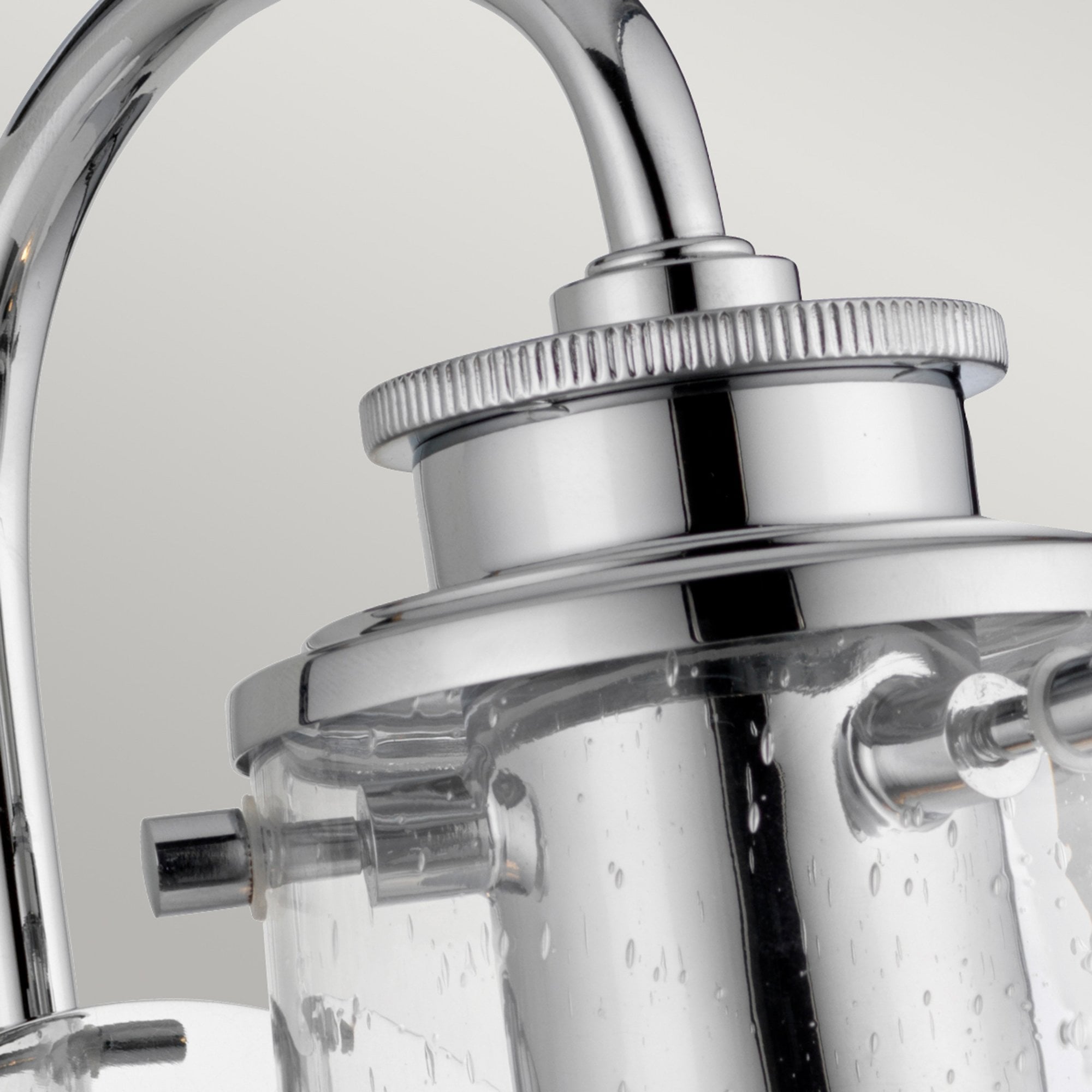 Quintiesse Braelyn Single Bathroom Wall Light - Polished Chrome